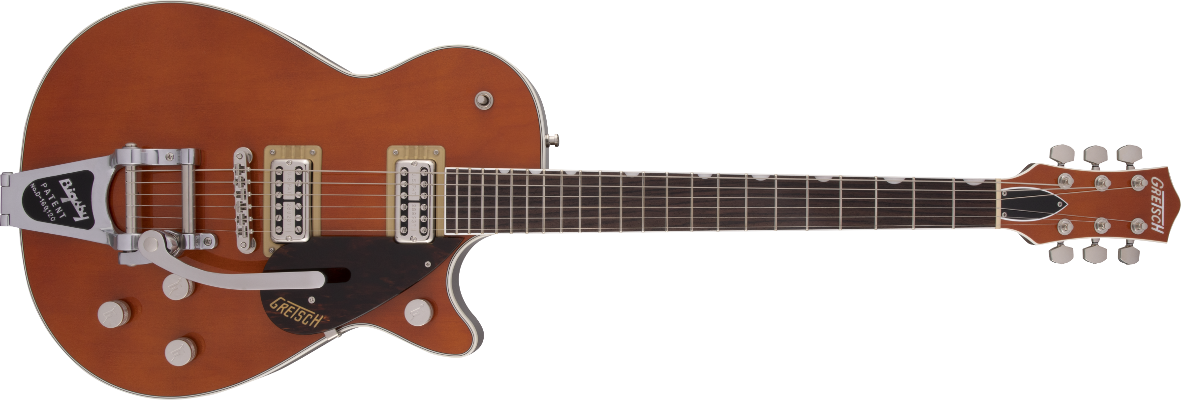 Gretsch G6128T Players Edition Jet™ FT with Bigsby®, Rosewood Fingerboard, Roundup Orange