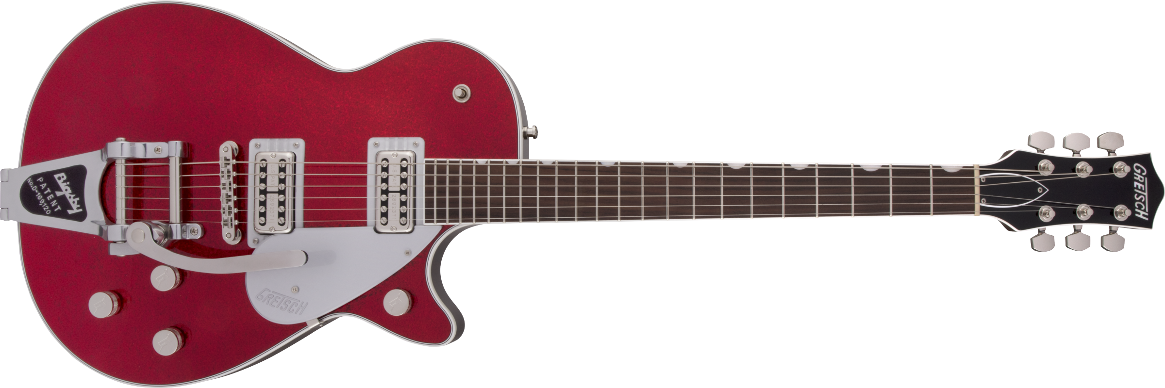 Gretsch G6129T Players Edition Jet™ FT with Bigsby®, Rosewood Fingerboard, Red Sparkle