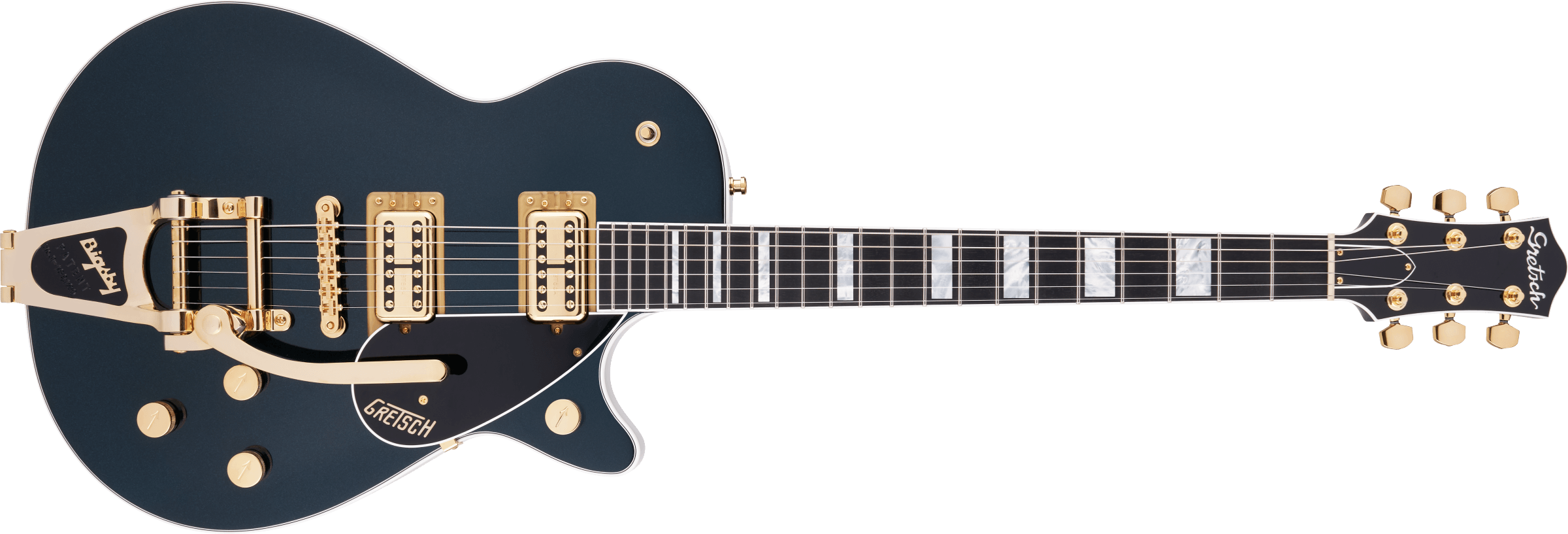 Gretsch G6228TG Players Edition Jet™ BT with Bigsby® and Gold Hardware, Ebony Fingerboard, Midnight Sapphire