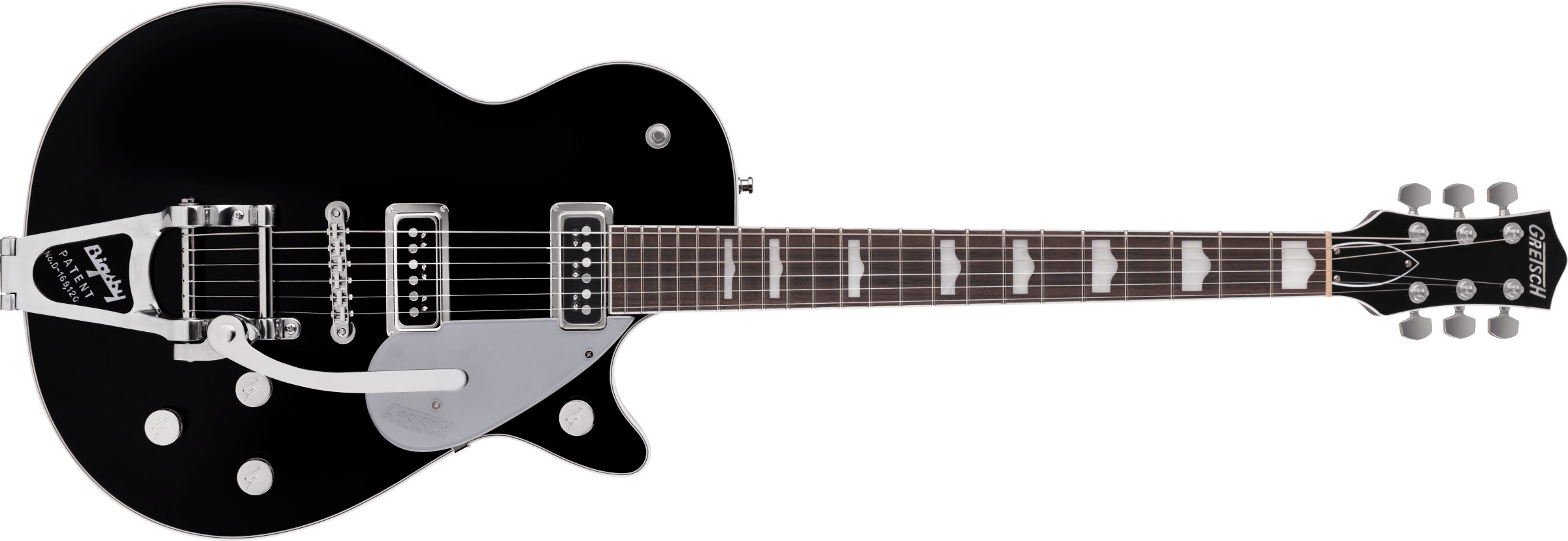 Gretsch G6128T Players Edition Jet™ DS with Bigsby®, Rosewood Fingerboard, Black