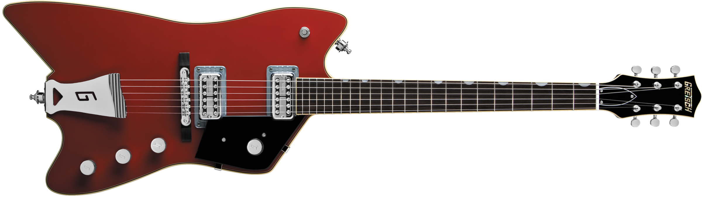 Gretsch G6199 Billy-Bo, "G" Cutout Tailpiece, TV Jones®, Rosewood Fingerboard, Firebird Red