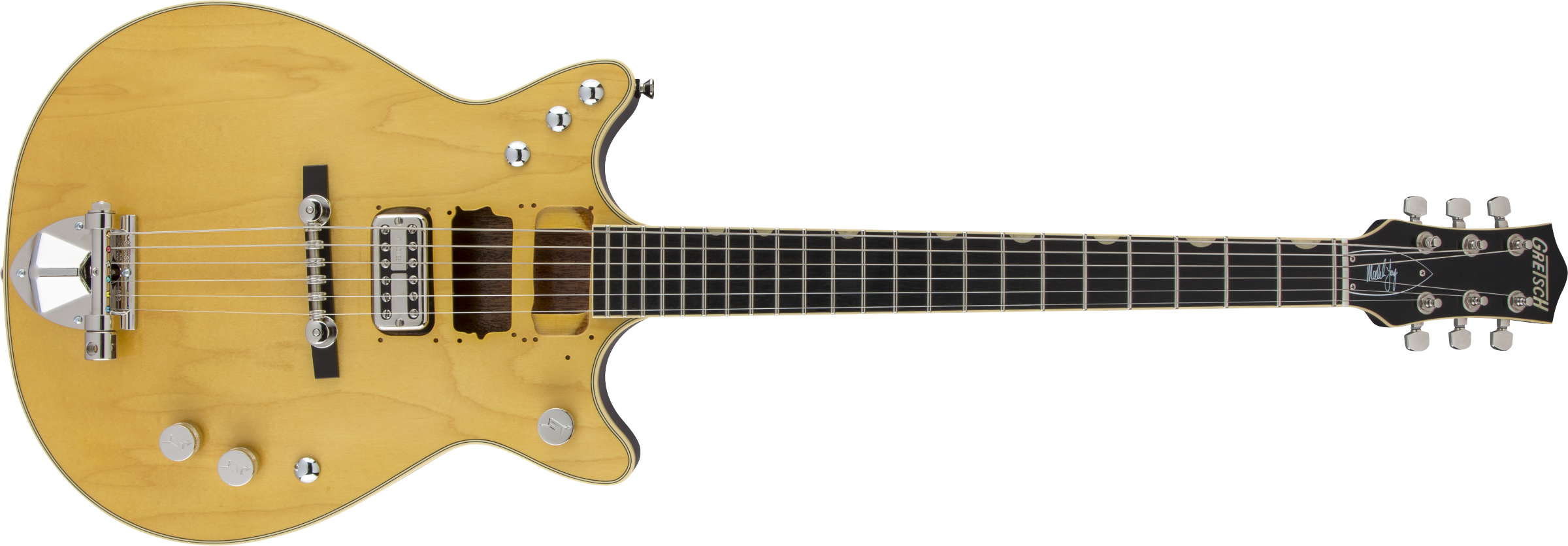 Gretsch G6131-MY Malcolm Young Signature Jet™, Ebony Fingerboard, Natural