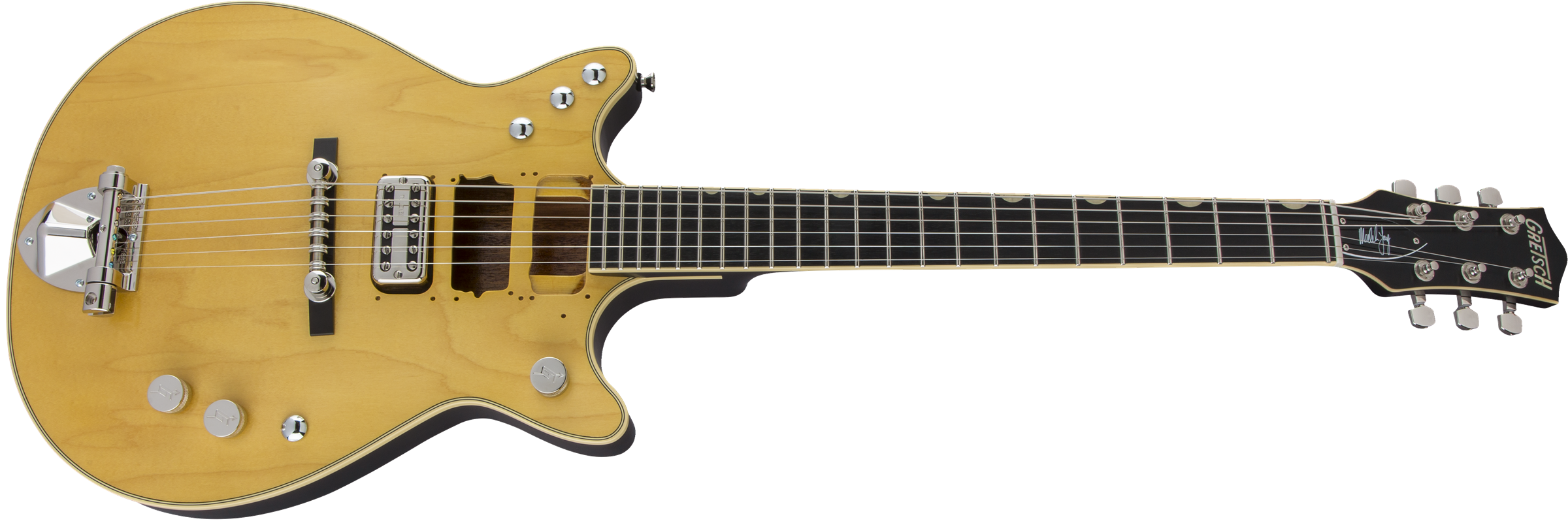 Gretsch G6131-MY Malcolm Young Signature Jet™, Ebony Fingerboard, Natural