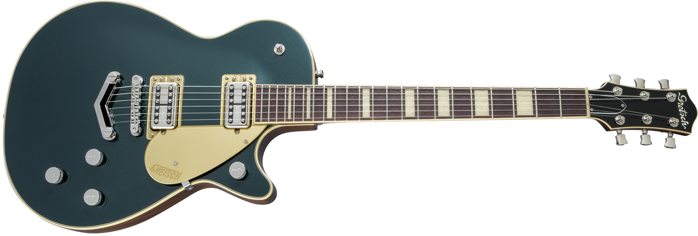Gretsch G6228 Players Edition Jet™ BT with V-Stoptail, Rosewood Fingerboard, Cadillac Green