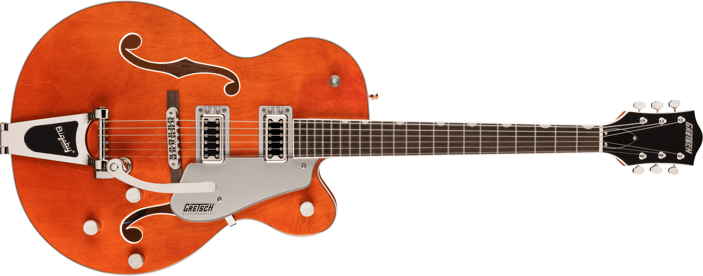 Gretsch G5420T Electromatic® Classic Hollow Body Single-Cut with Bigsby®, Laurel Fingerboard, Orange Stain
