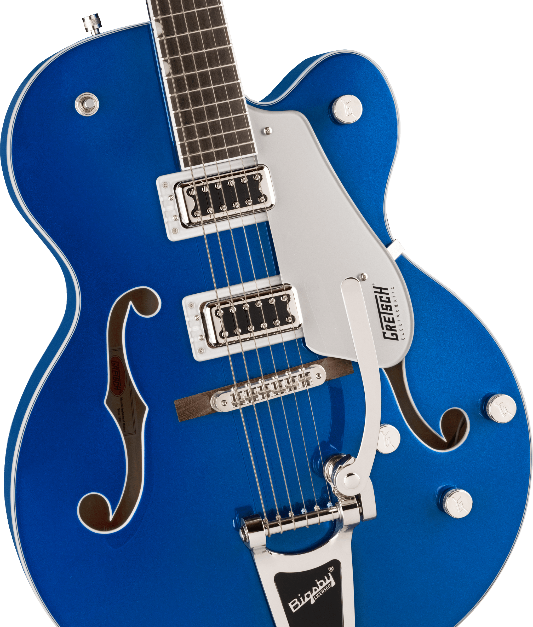 Gretsch - G5420T Electromatic® Classic Hollow Body Single-Cut with Bigsby®, Laurel Fingerboard, Azure Metallic