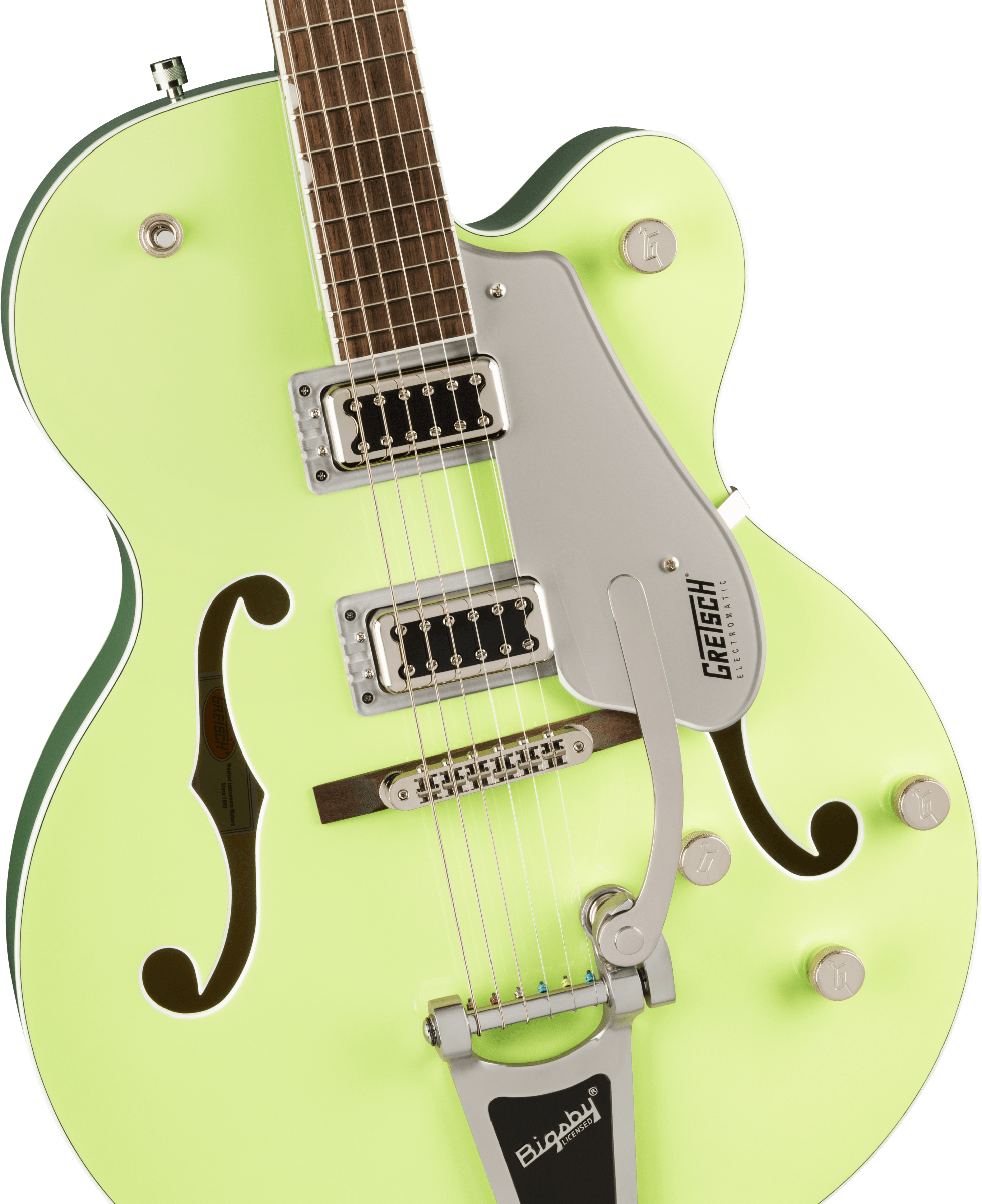 Gretsch G5420T Electromatic® Classic Hollow Body Single-Cut with Bigsby®, Laurel Fingerboard, Two-Tone Anniversary Green