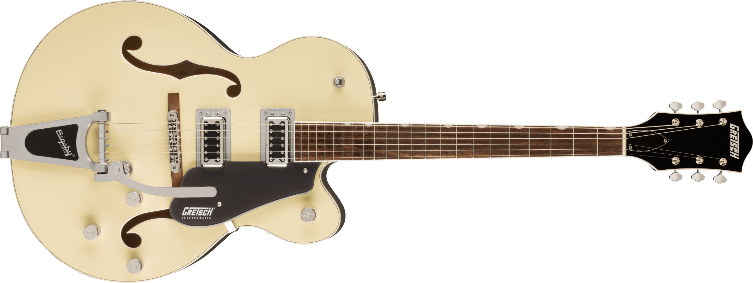 Gretsch G5420T Electromatic® Classic Hollow Body Single-Cut with Bigsby®, Laurel Fingerboard, Two-Tone Vintage White/London Grey