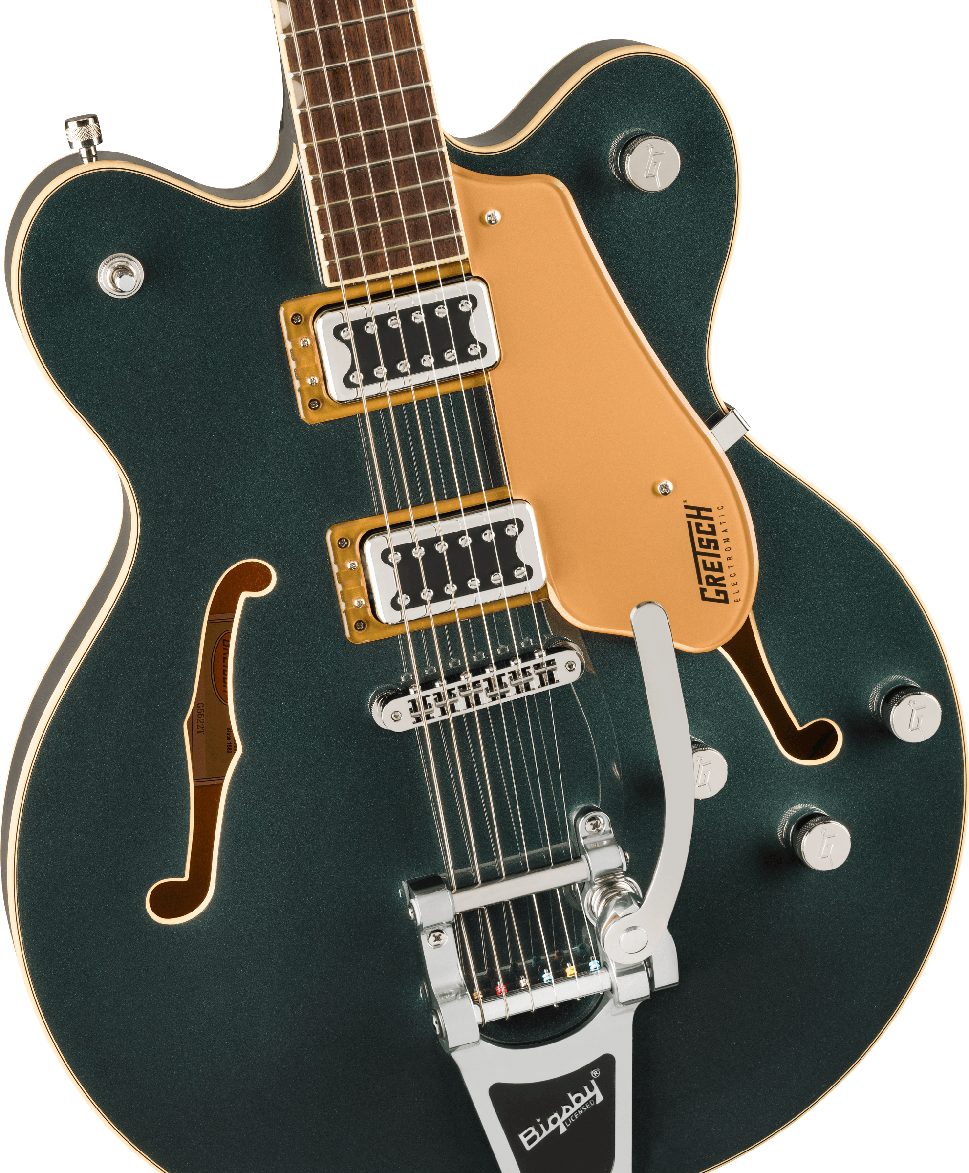Gretsch G5622T Electromatic® Center Block Double-Cut with Bigsby®, Laurel Fingerboard, Cadillac Green