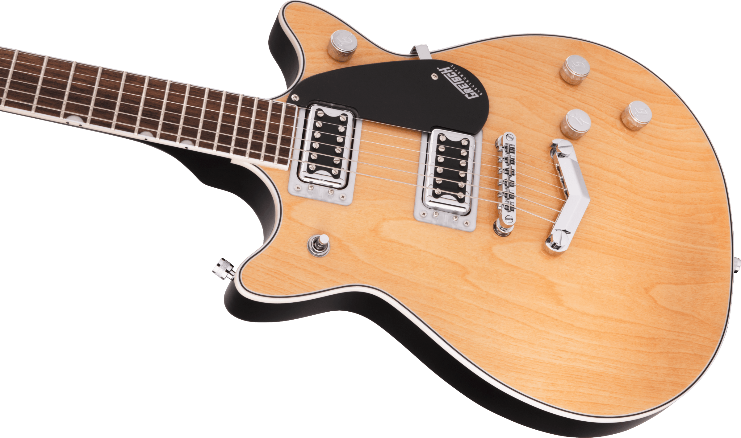 Gretsch G5222 Electromatic® Double Jet™ BT with V-Stoptail, Laurel Fingerboard, Aged Natural
