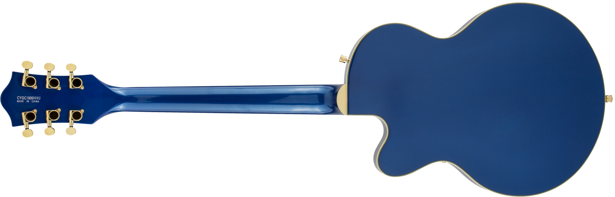 Gretsch G5655TG Electromatic® Center Block Jr. Single-Cut with Bigsby® and Gold Hardware, Laurel Fingerboard, Azure Metallic