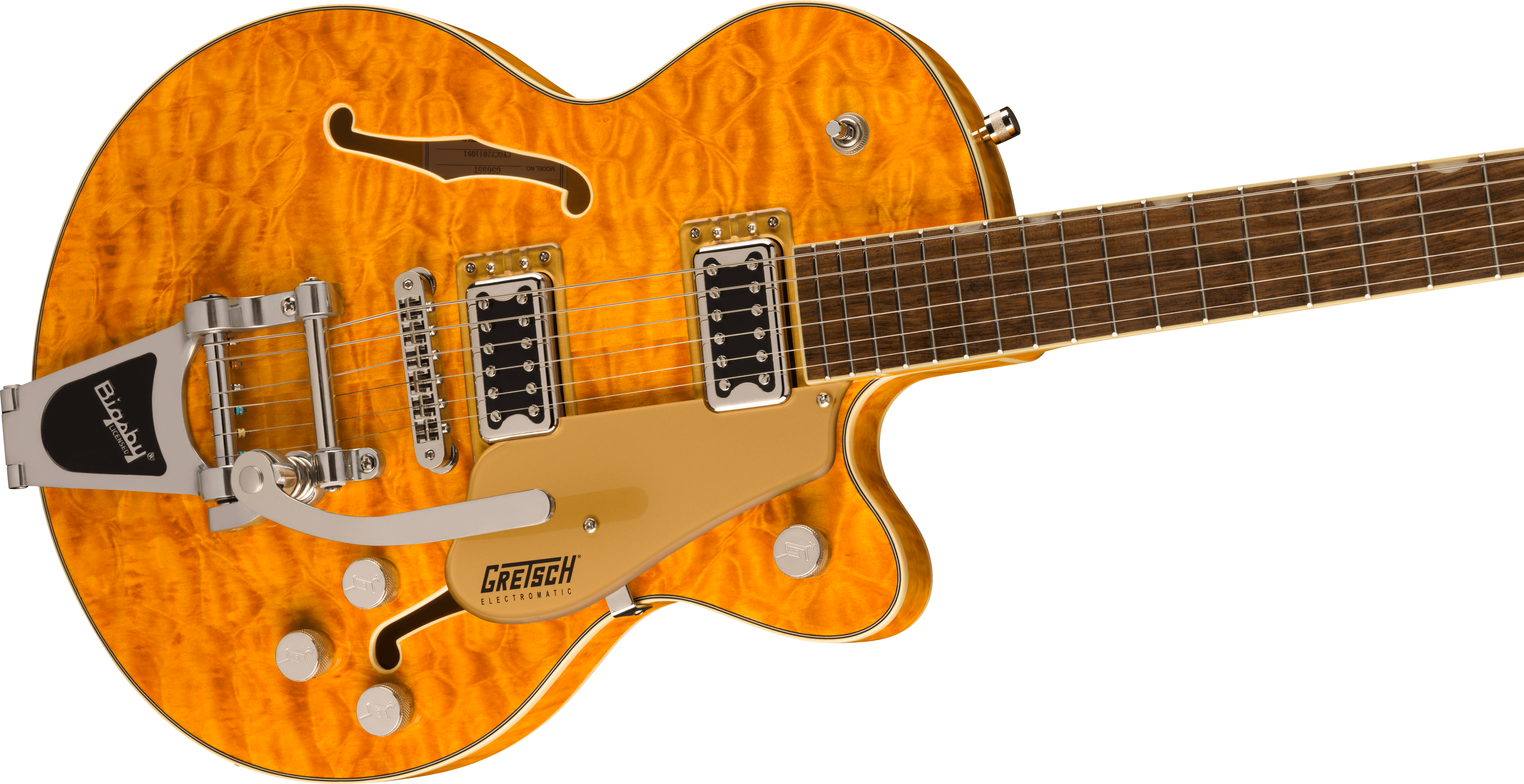 Gretsch G5655T-QM Electromatic® Center Block Jr. Single-Cut Quilted Maple with Bigsby®, Speyside