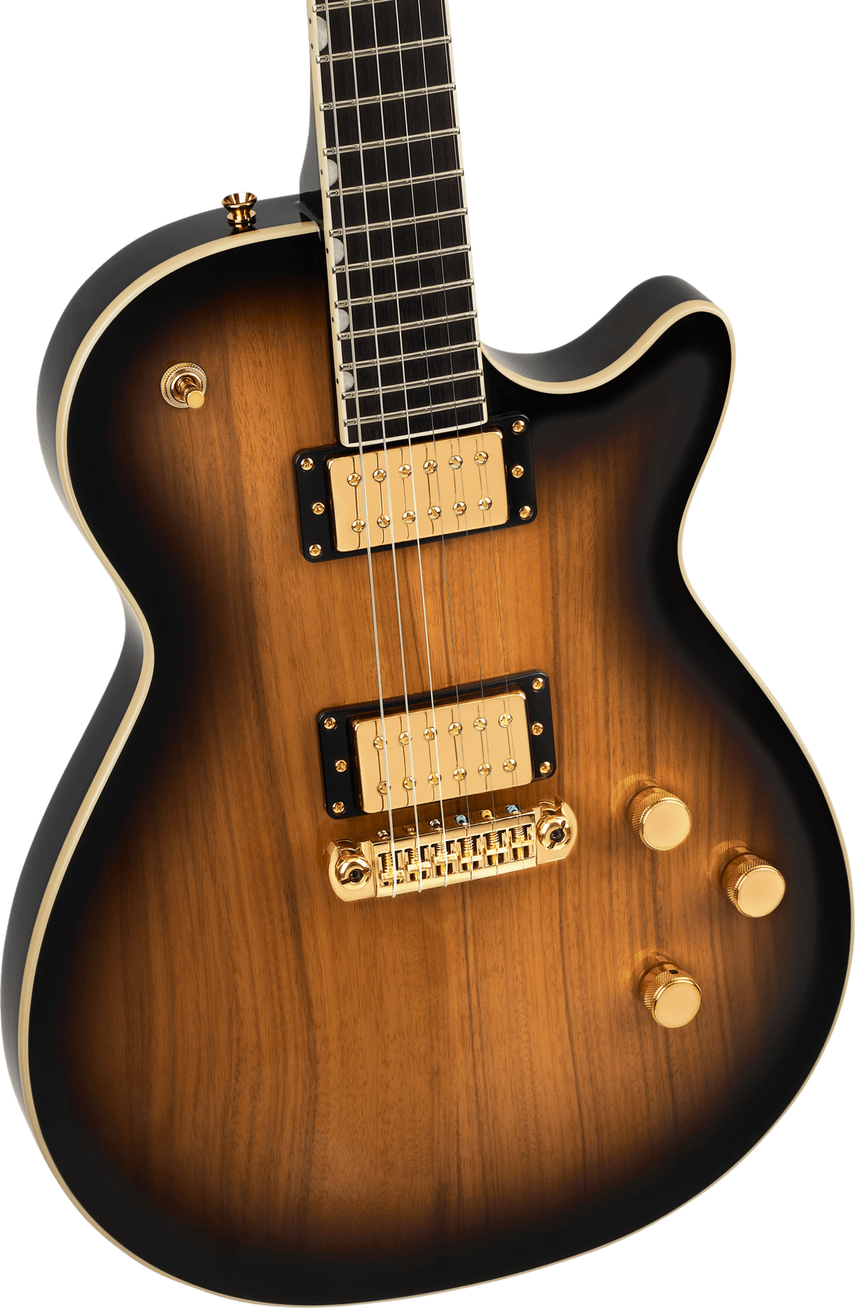 Gretsch Limited Edition Electromatic® Black Limba Jet™, Ebony Fingerboard, Sunburst