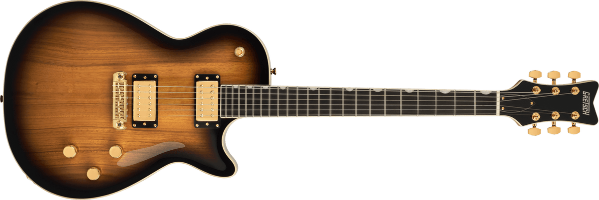Gretsch Limited Edition Electromatic® Black Limba Jet™, Ebony Fingerboard, Sunburst