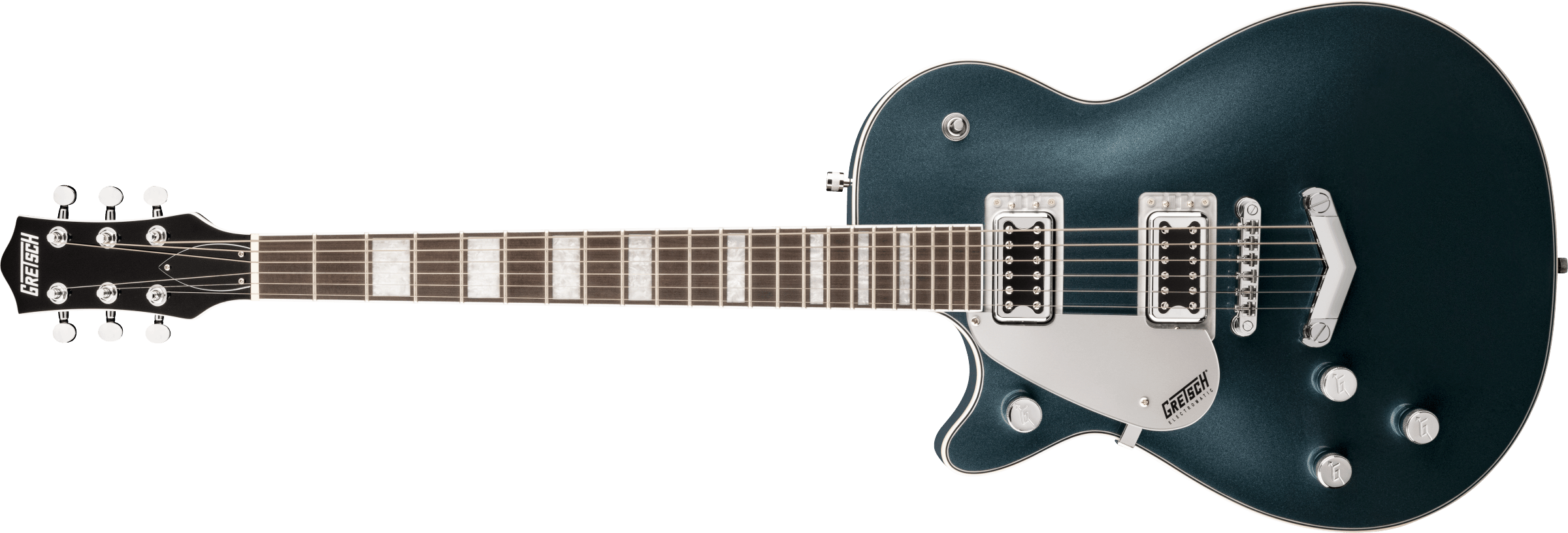 Gretsch G5220LH Electromatic® Jet™ BT Single-Cut with V-Stoptail, Left-Handed, Laurel Fingerboard, Jade Grey Metallic