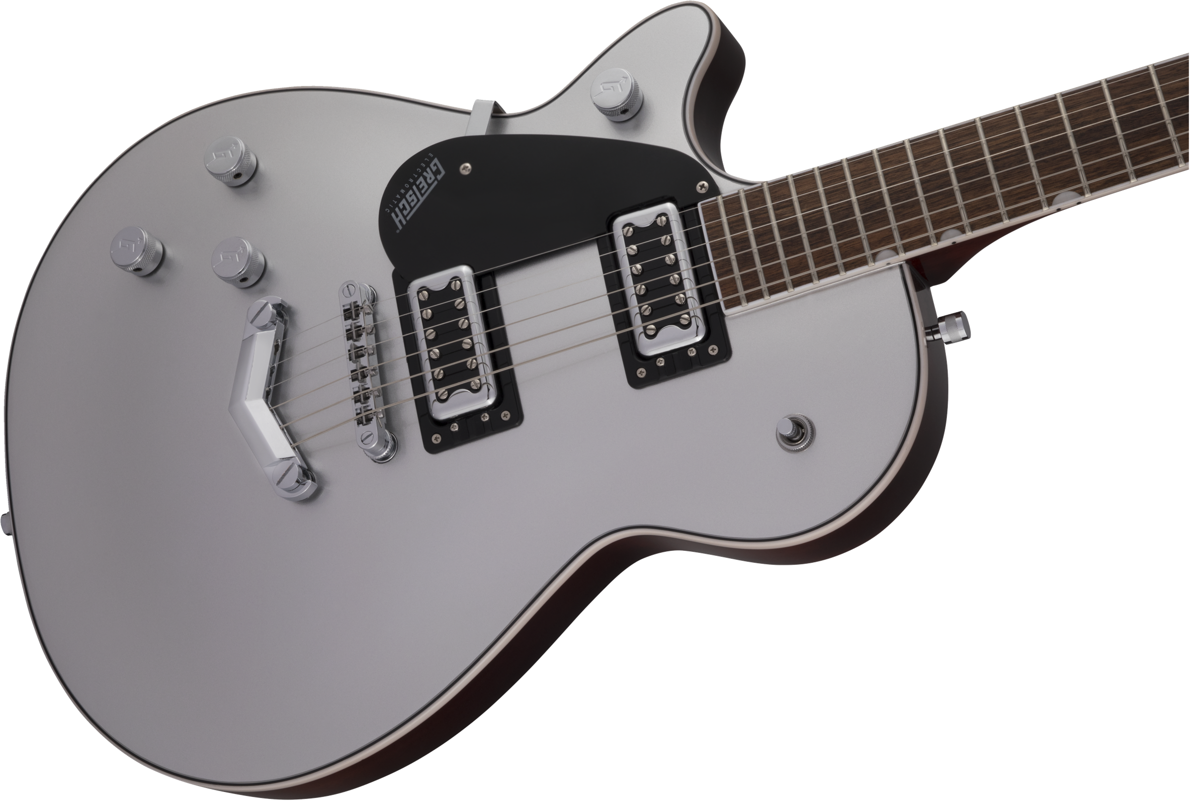 Gretsch G5230LH Electromatic® Jet™ FT Single-Cut with V-Stoptail, Laurel Fingerboard, Airline Silver
