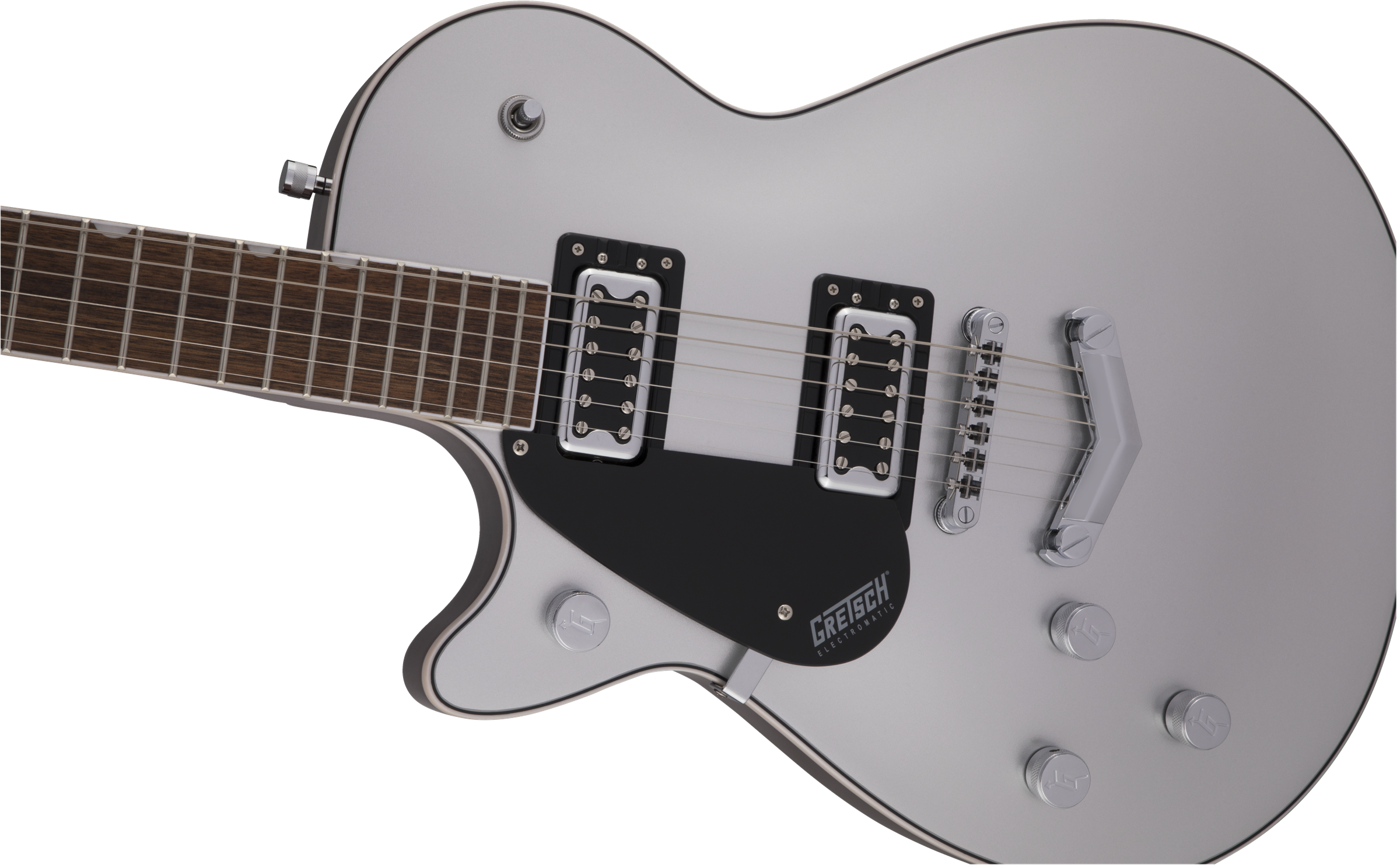 Gretsch G5230LH Electromatic® Jet™ FT Single-Cut with V-Stoptail, Laurel Fingerboard, Airline Silver