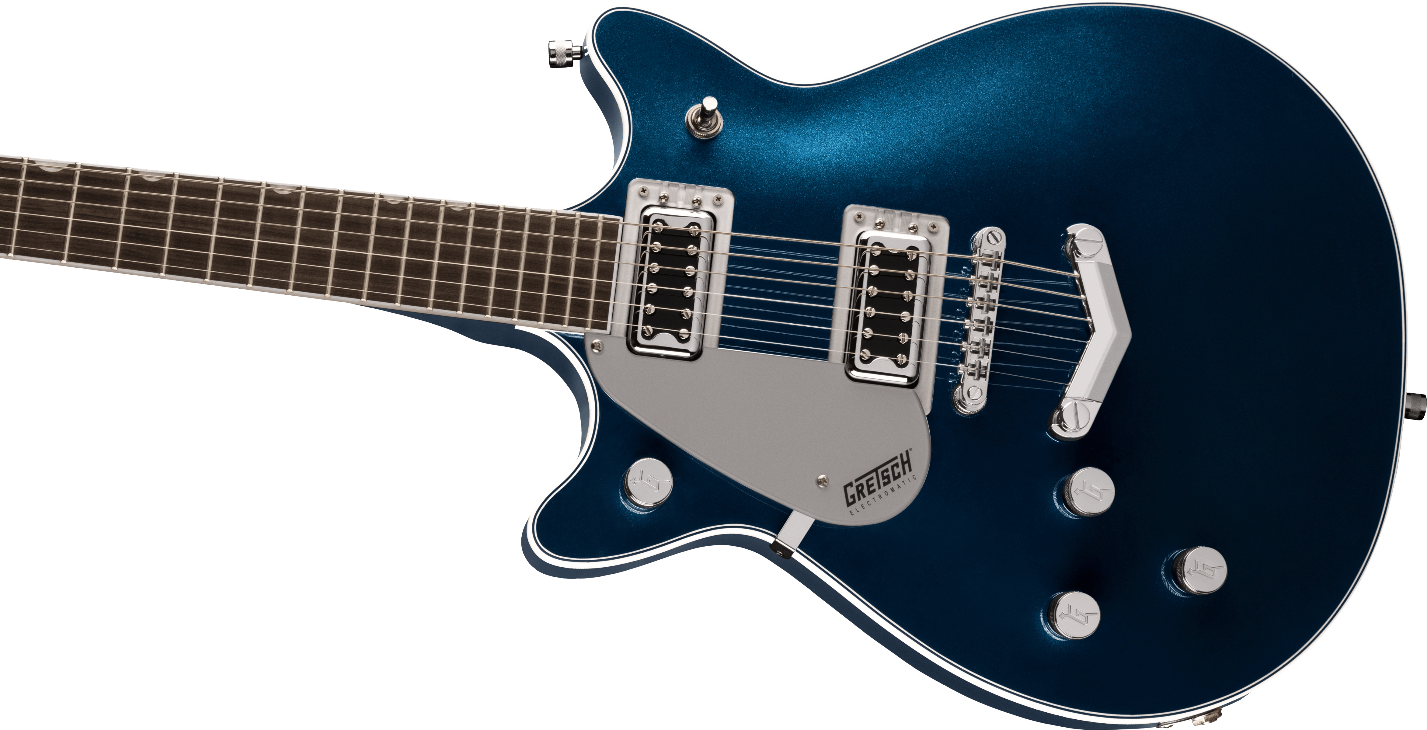 Gretsch G5232LH Electromatic® Double Jet™ FT with V-Stoptail, Left-Handed, Laurel Fingerboard, Midnight Sapphire
