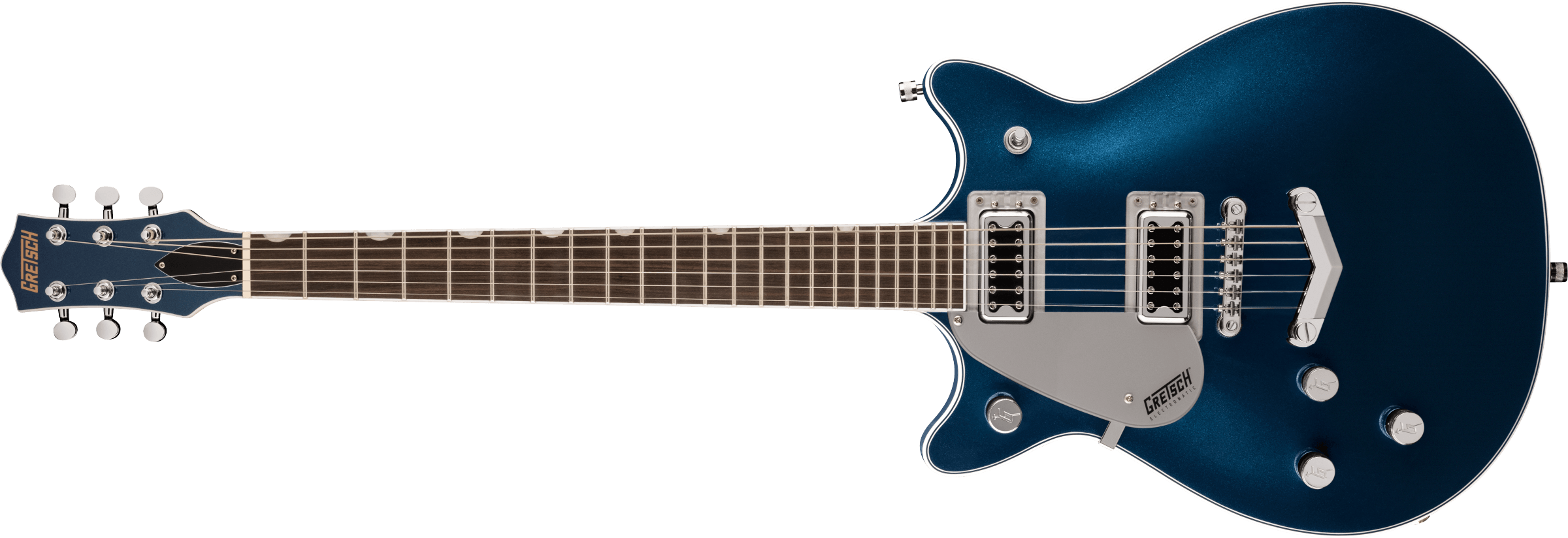 Gretsch G5232LH Electromatic® Double Jet™ FT with V-Stoptail, Left-Handed, Laurel Fingerboard, Midnight Sapphire