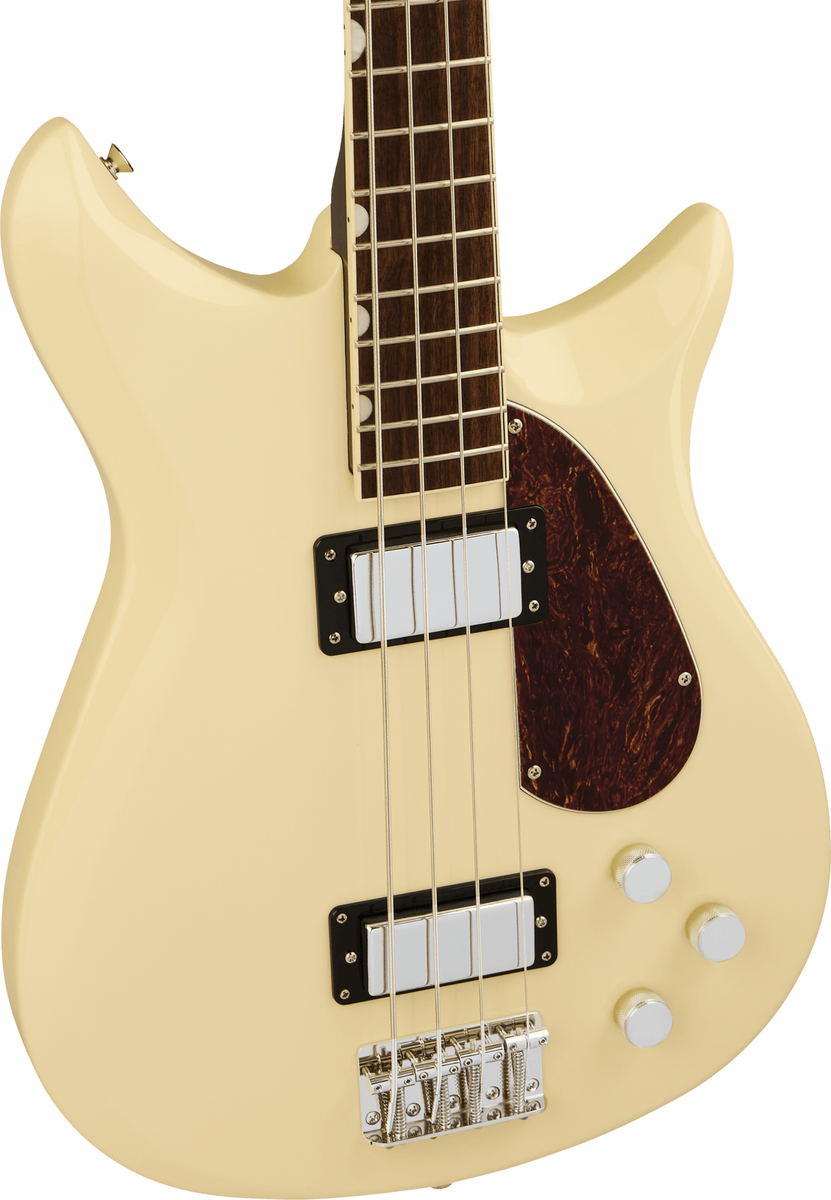 Gretsch Electromatic® CVT Bass Double-Cut, Laurel Fingerboard, Vintage White