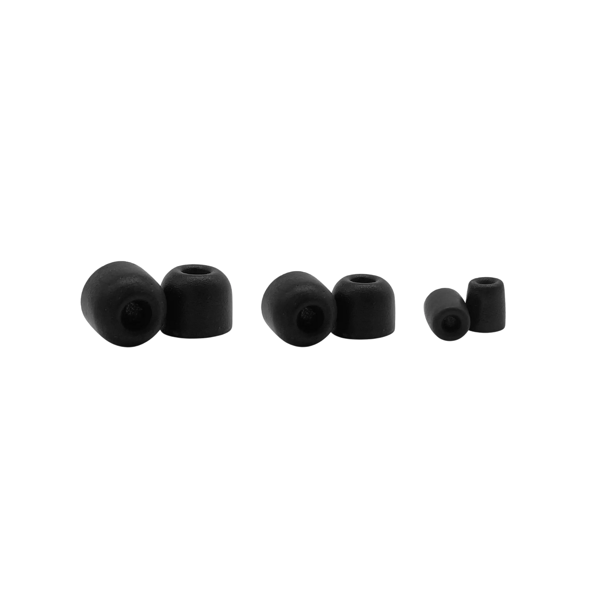 Shure EACYF1-6KIT - Foam Sleeves (1S/1M & 1L) for Shure Earphones - Black - product view 1