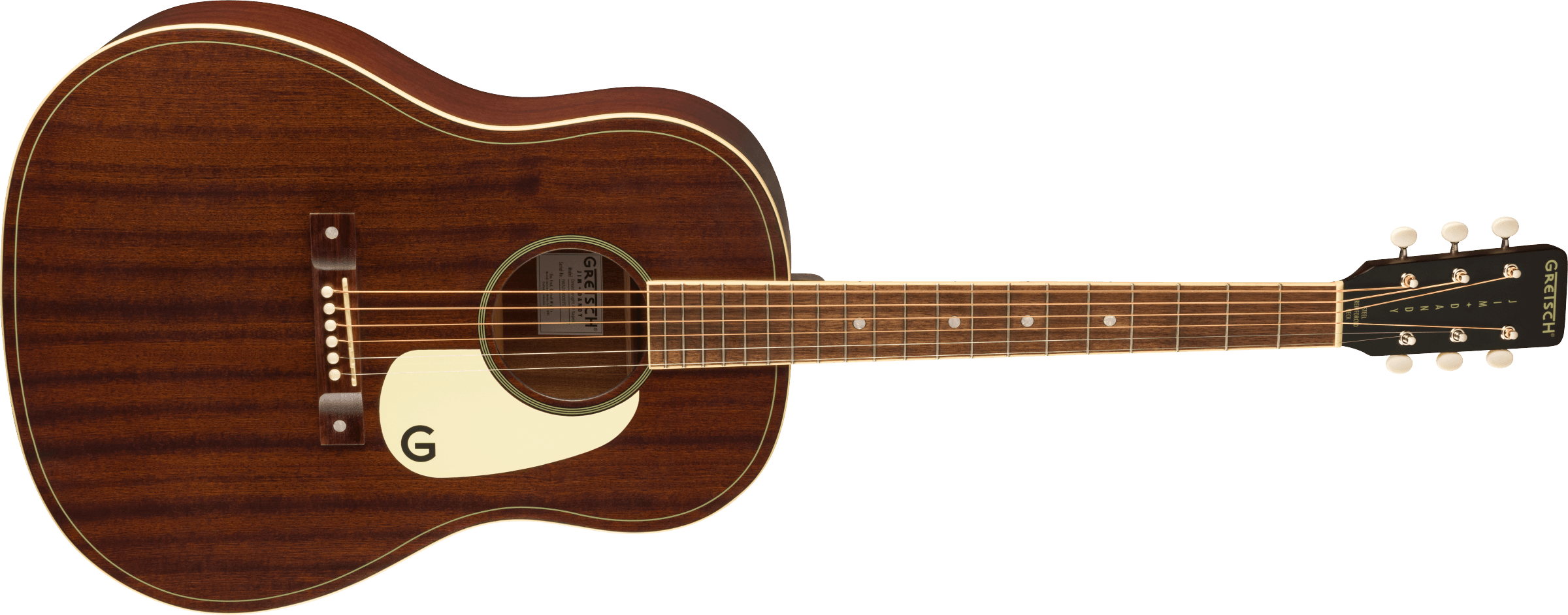 Gretsch - Jim Dandy™ Dreadnought, Walnut Fingerboard, Aged White Pickguard, Frontier Stain