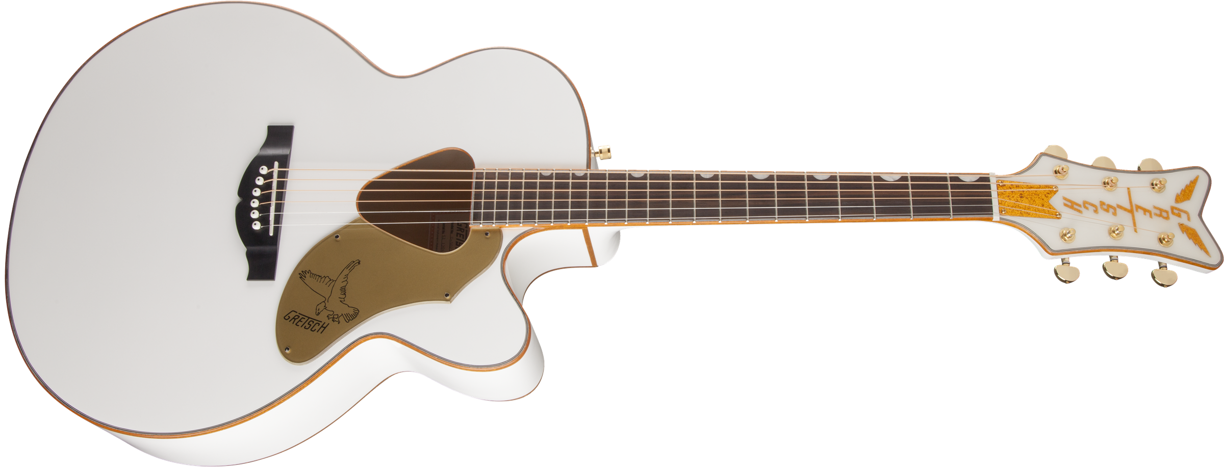 Gretsch G5022CWFE Rancher™ Falcon, Jumbo, Electric, Fishman® Pickup System, White