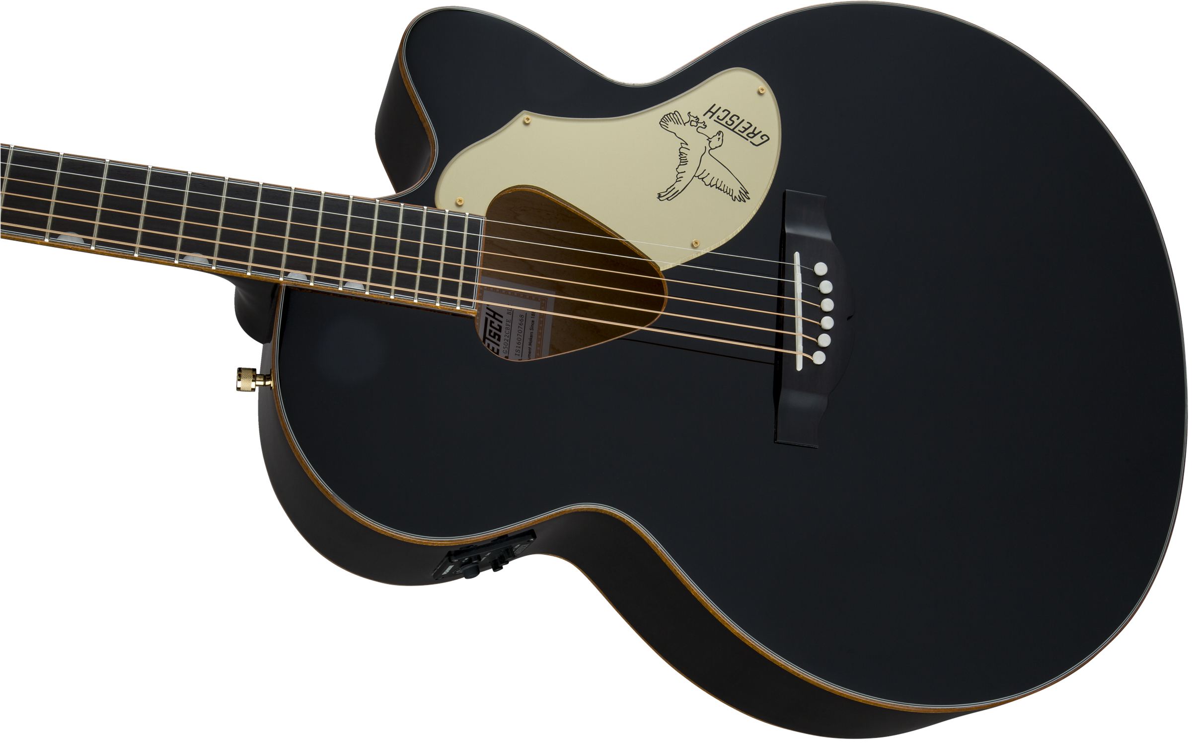 Gretsch G5022CBFE Rancher™ Falcon™ Jumbo Cutaway Acoustic/Electric, Fishman® Pickup System, Black