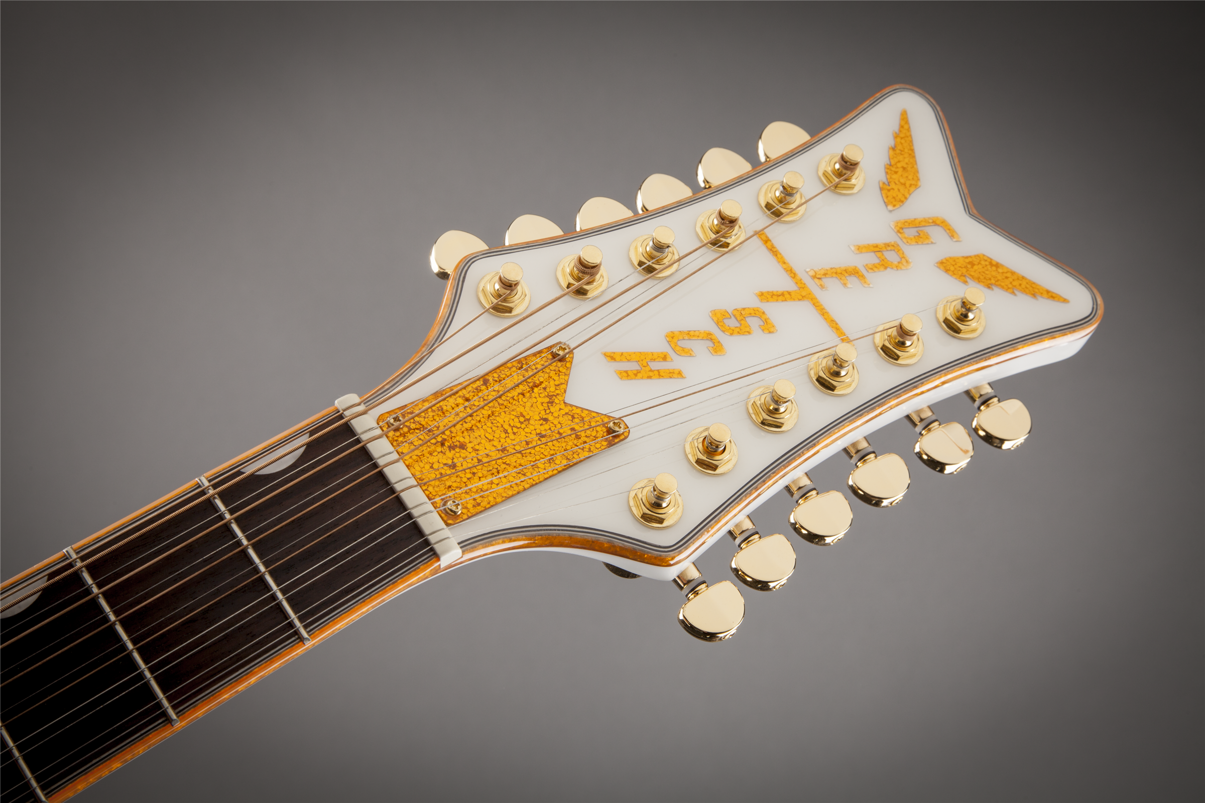 Gretsch G5022CWFE-12 Rancher™ Falcon Jumbo 12-String Cutaway Electric, Fishman® Pickup System, White