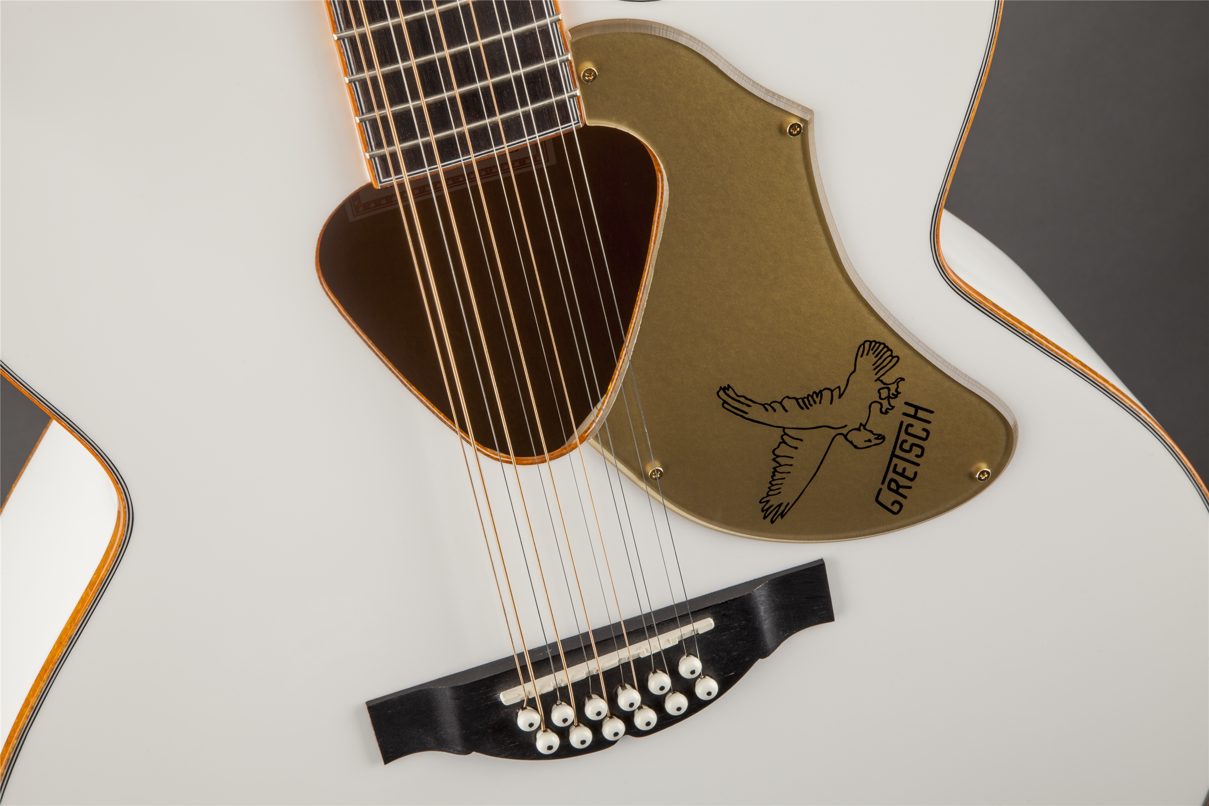 Gretsch G5022CWFE-12 Rancher™ Falcon Jumbo 12-String Cutaway Electric, Fishman® Pickup System, White