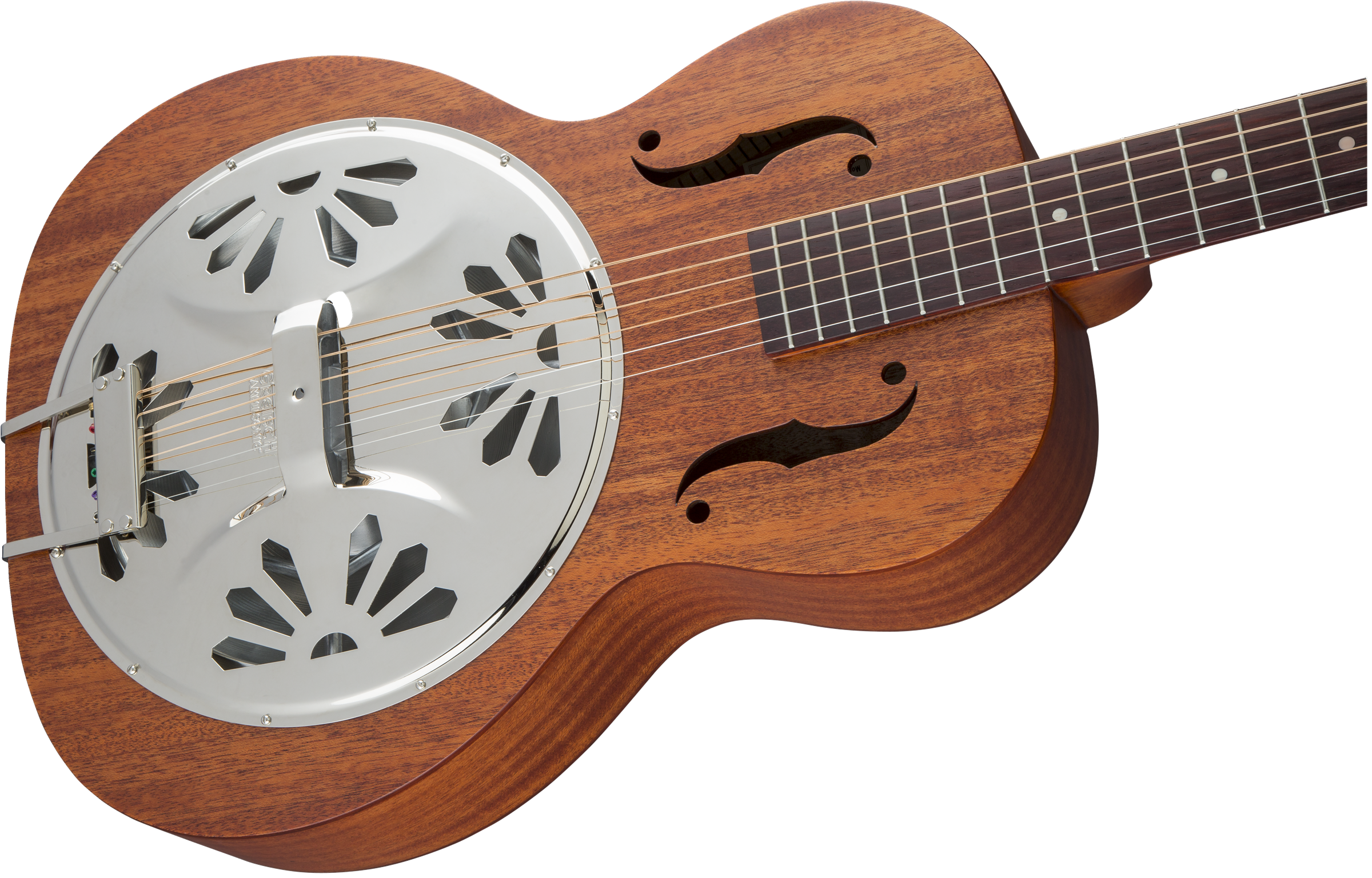 Gretsch G9200 Boxcar™ Round-Neck, Mahogany Body Resonator Guitar, Natural