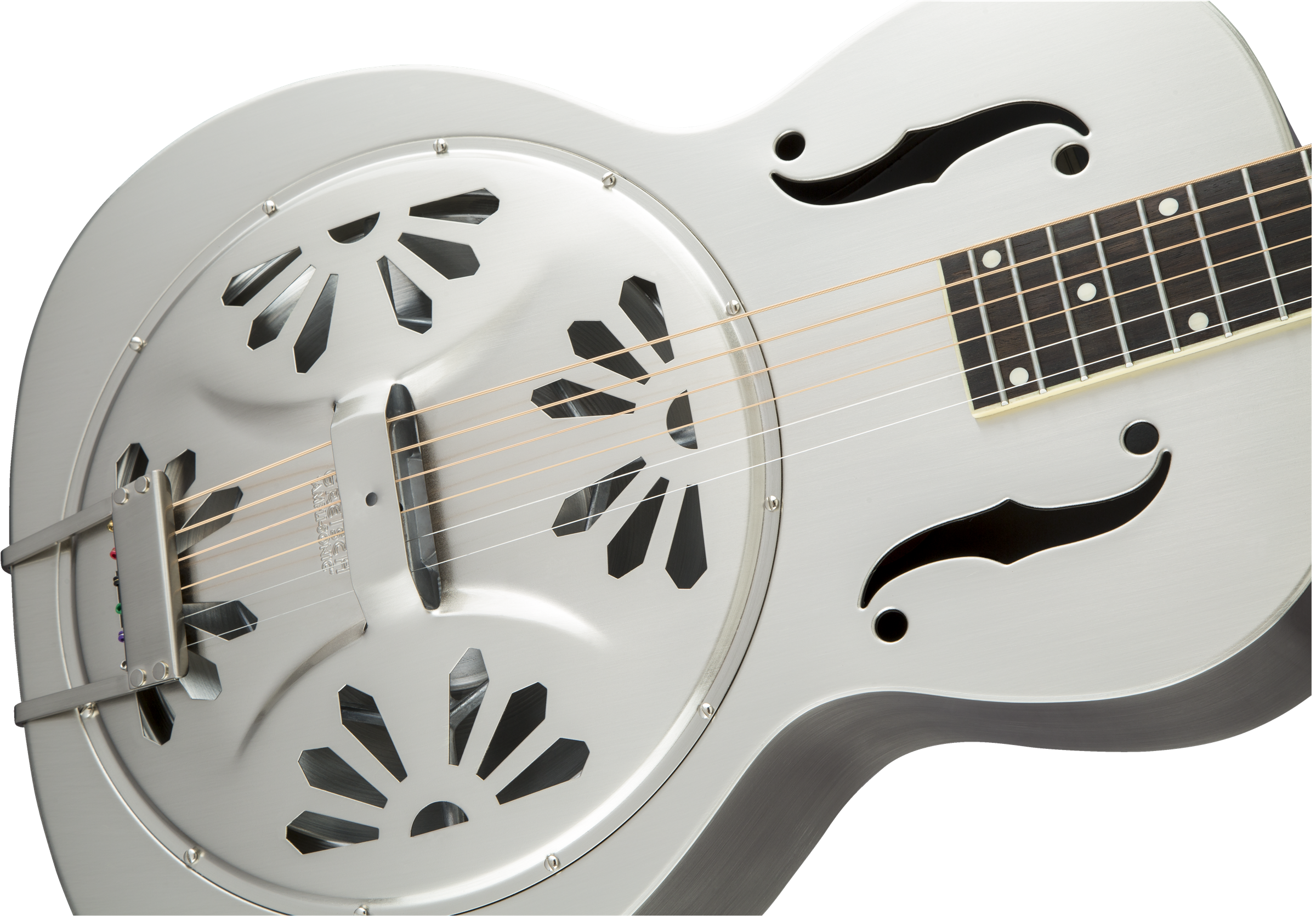 Gretsch G9221 Bobtail™ Steel Round-Neck A.E., Steel Body Spider Cone Resonator Guitar, Fishman® Nashville Resonator Pickup
