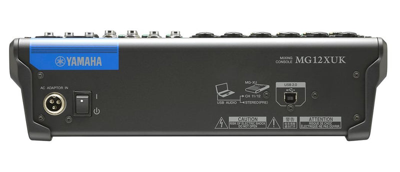Yamaha MG12XUK MG Series 12-Channel Analog Mixer