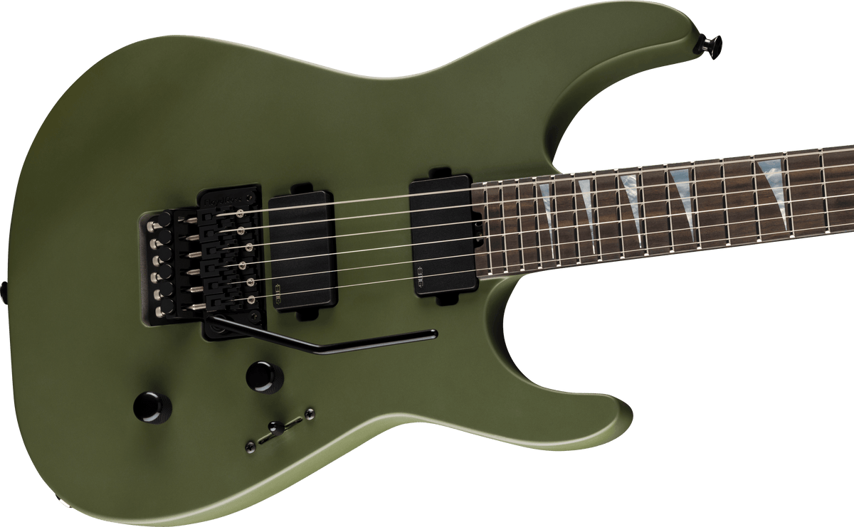 Jackson American Series Soloist™ SL2MG. Ebony Fingerboard. Matte Army Drab