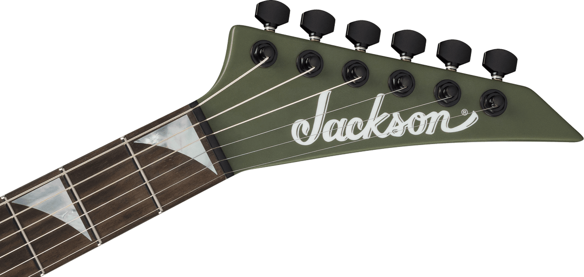 Jackson American Series Soloist™ SL2 HT. Ebony Fingerboard. Matte Army Drab