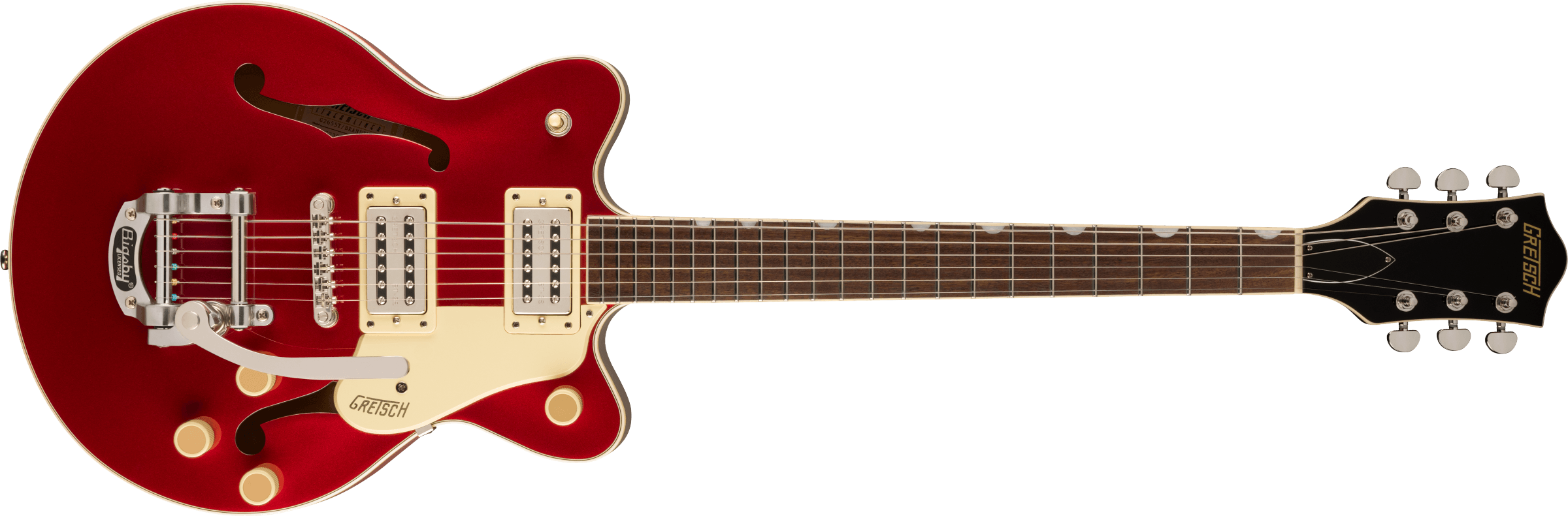 Gretsch G2655T Streamliner™ Center Block Jr. Double-Cut with Bigsby®, Laurel Fingerboard, Brandywine