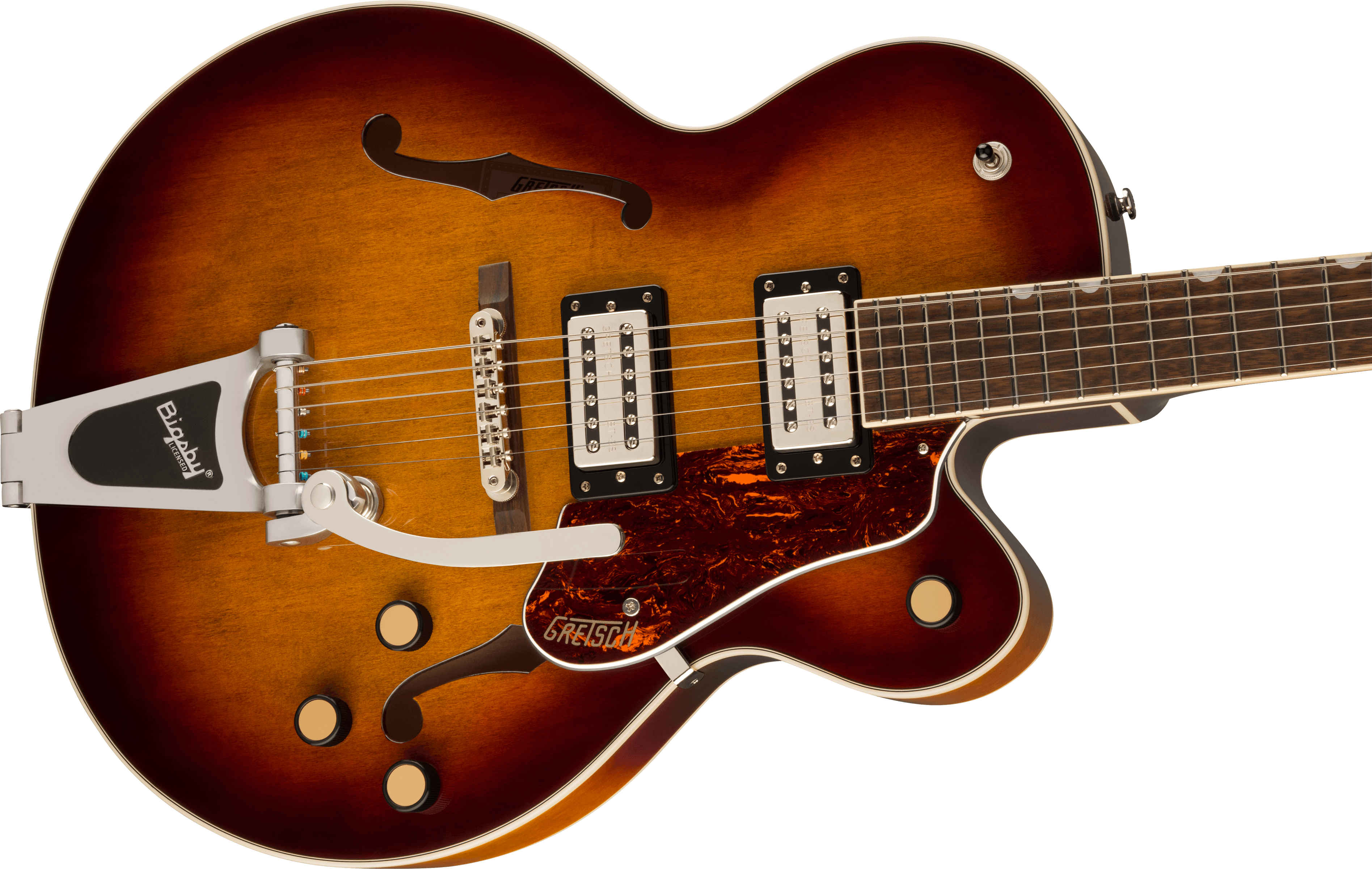 Gretsch G2420T Streamliner™ Hollow Body with Bigsby®, Laurel Fingerboard, Broad'Tron™ BT-3S Pickups, Havana Burst