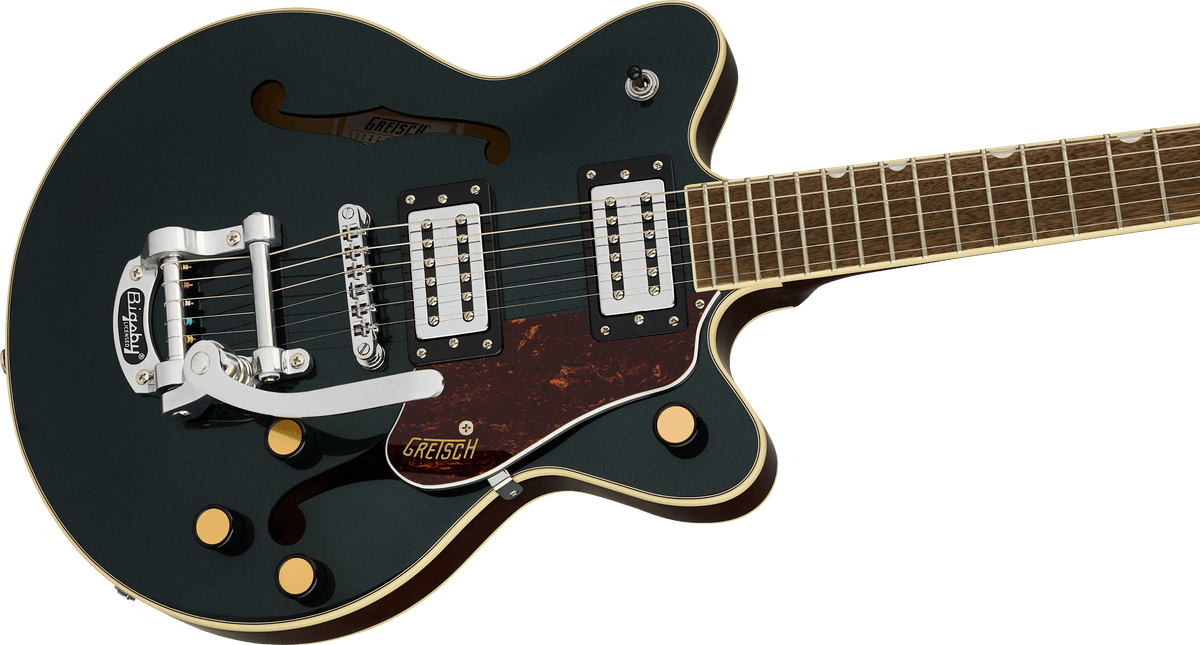 Gretsch G2655T Streamliner™ Center Block Jr. Double-Cut with Bigsby®, Laurel Fingerboard, Cadillac Green