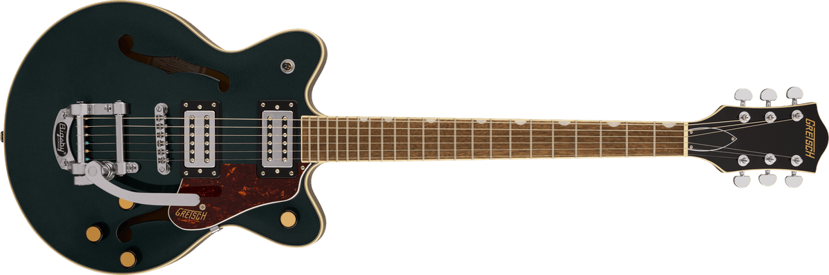Gretsch G2655T Streamliner™ Center Block Jr. Double-Cut with Bigsby®, Laurel Fingerboard, Cadillac Green