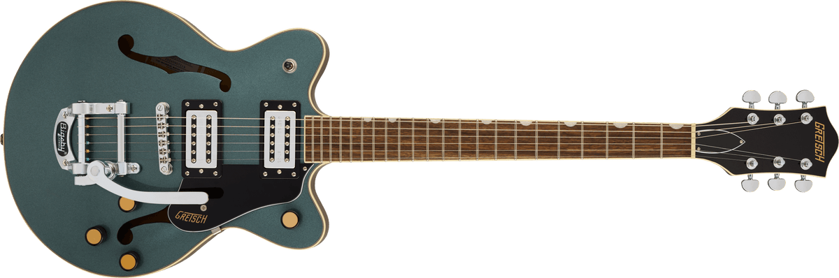 Gretsch G2655T Streamliner™ Center Block Jr. Double-Cut with Bigsby®, Laurel Fingerboard, Gunmetal