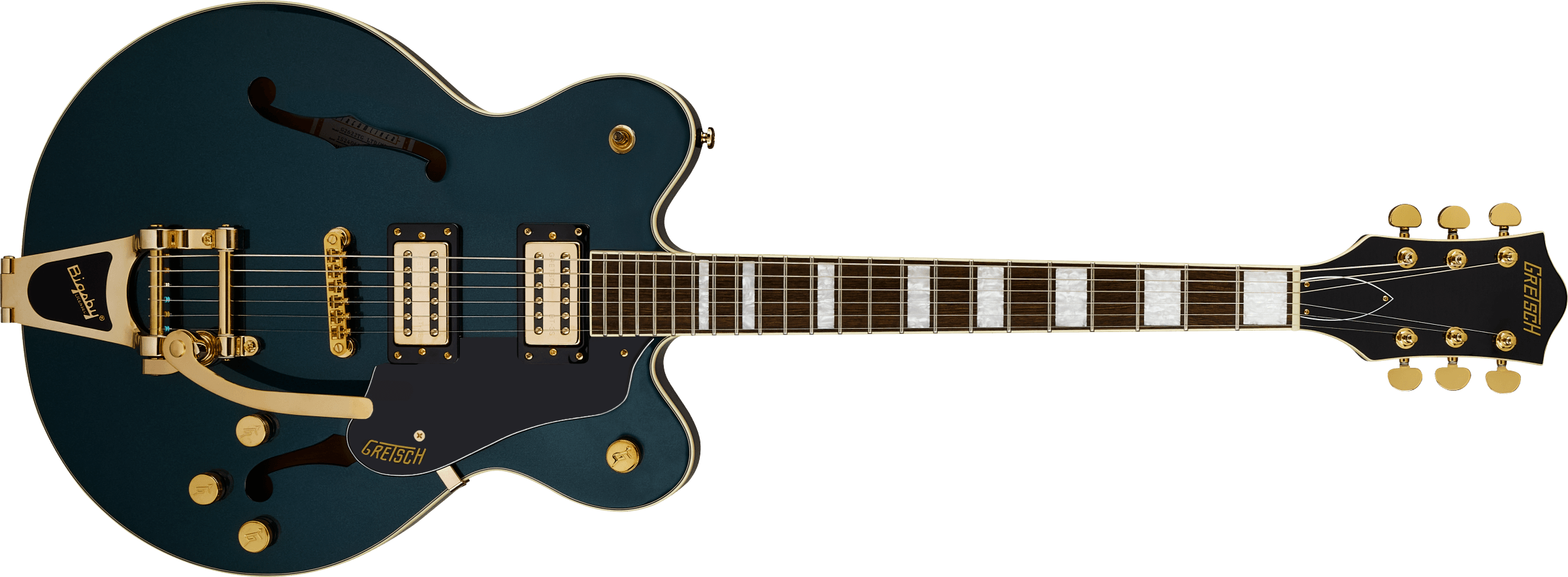 Gretsch G2622TG Streamliner™ Center Block Double-Cut with Bigsby® LTD, Laurel Fingerboard, Broad’Tron™ BT-3S Pickups, Midnight Sapphire