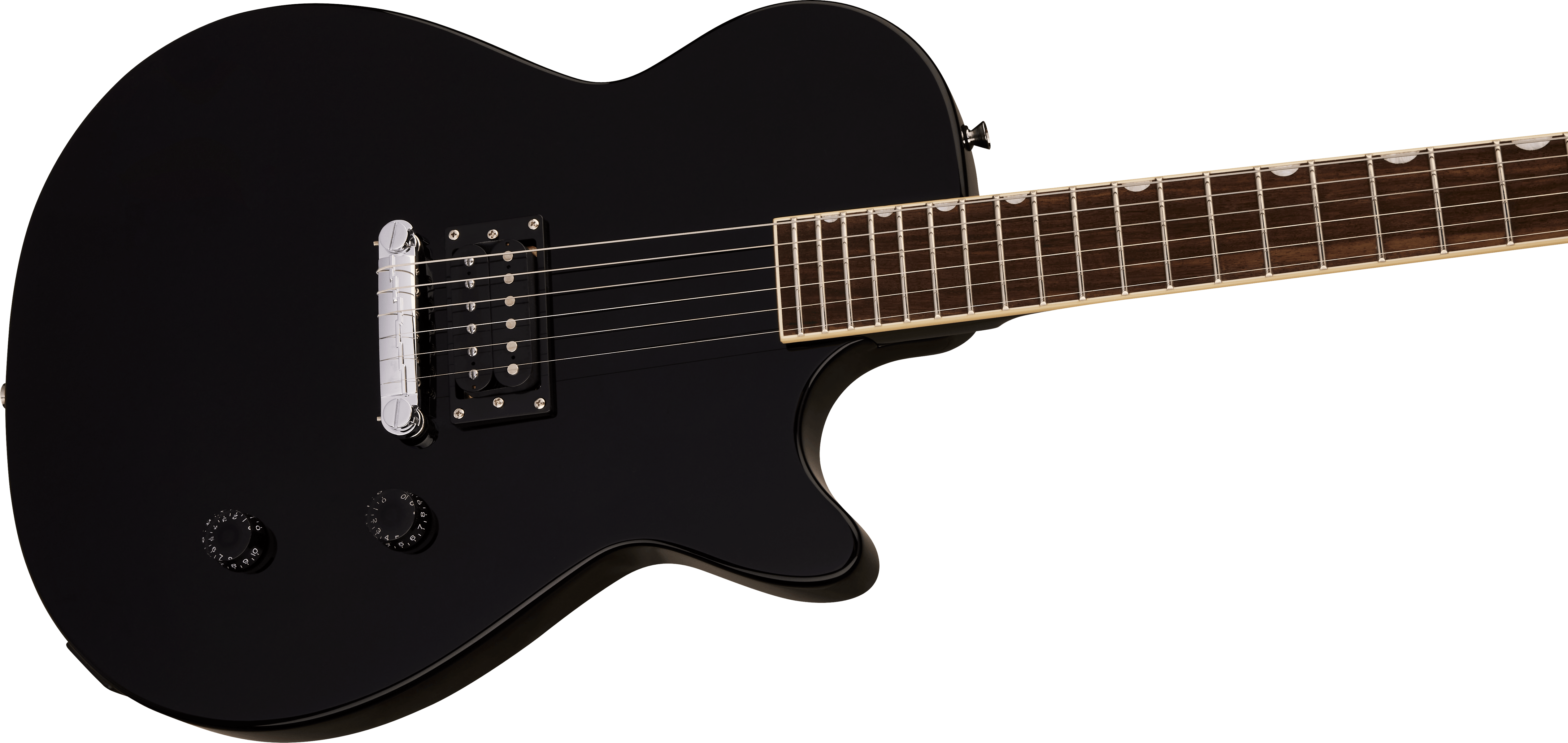 Streamliner™ Jet™ Club 1 Pickup Laurel Fingerboard, Jet Black