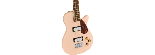 Streamliner™ Jet™ Club Bass Single-Cut, Laurel Fingerboard, Shell Pink