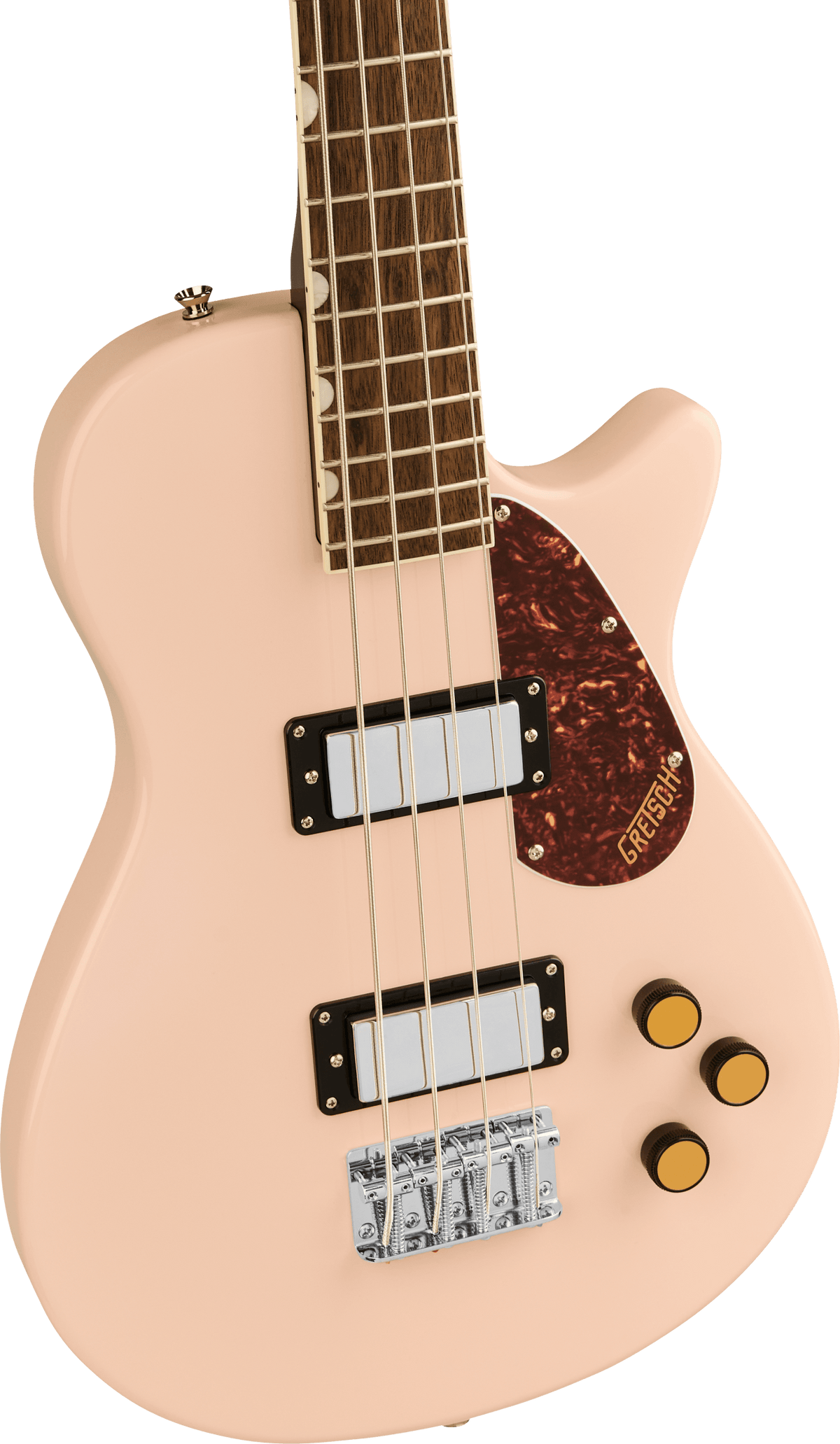 Gretsch Streamliner™ Jet™ Club Bass Single-Cut, Laurel Fingerboard, Shell Pink