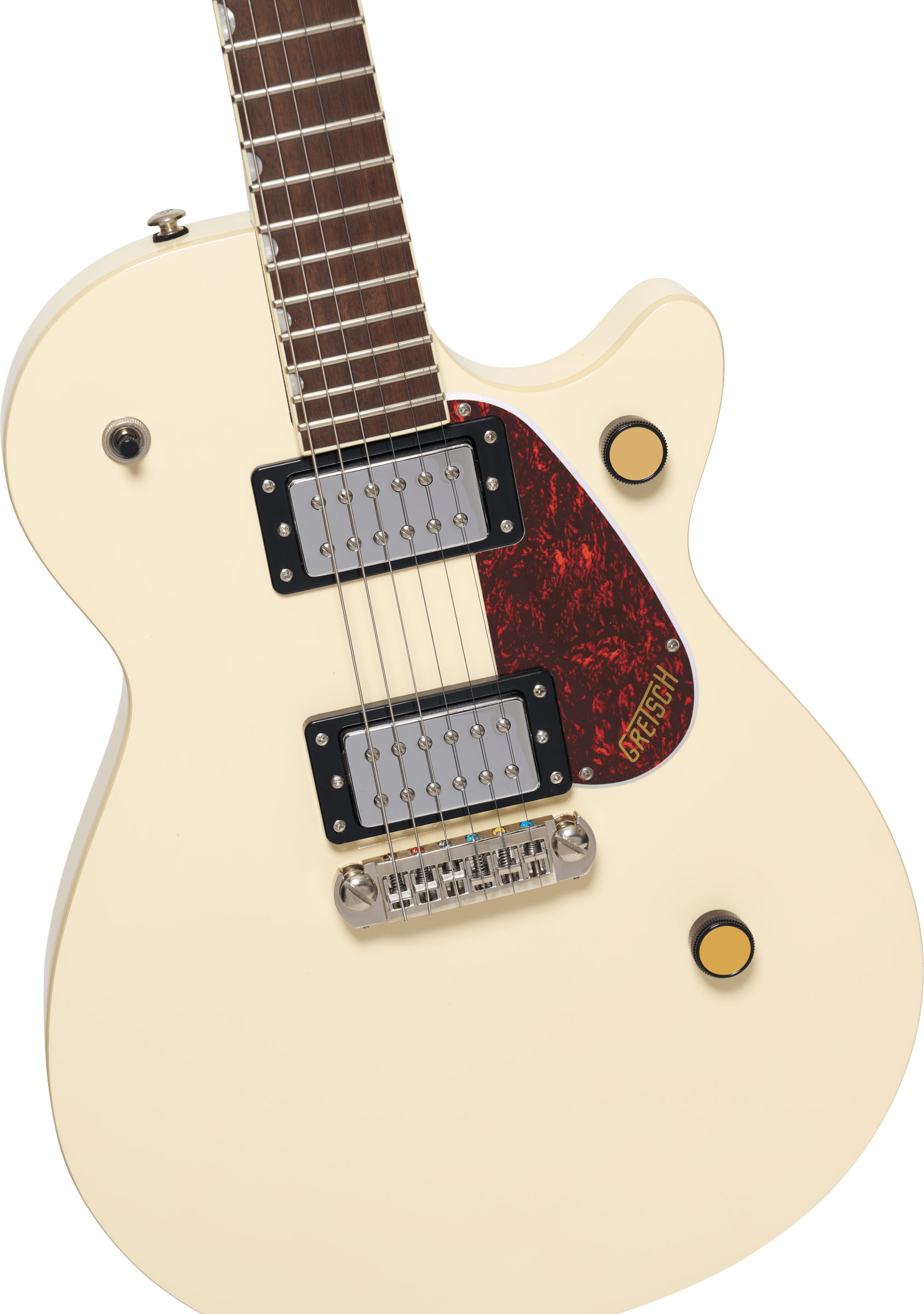 Gretsch Streamliner™ Jet™ Club Single-Cut with Wraparound, Laurel Fingerboard, Vintage White
