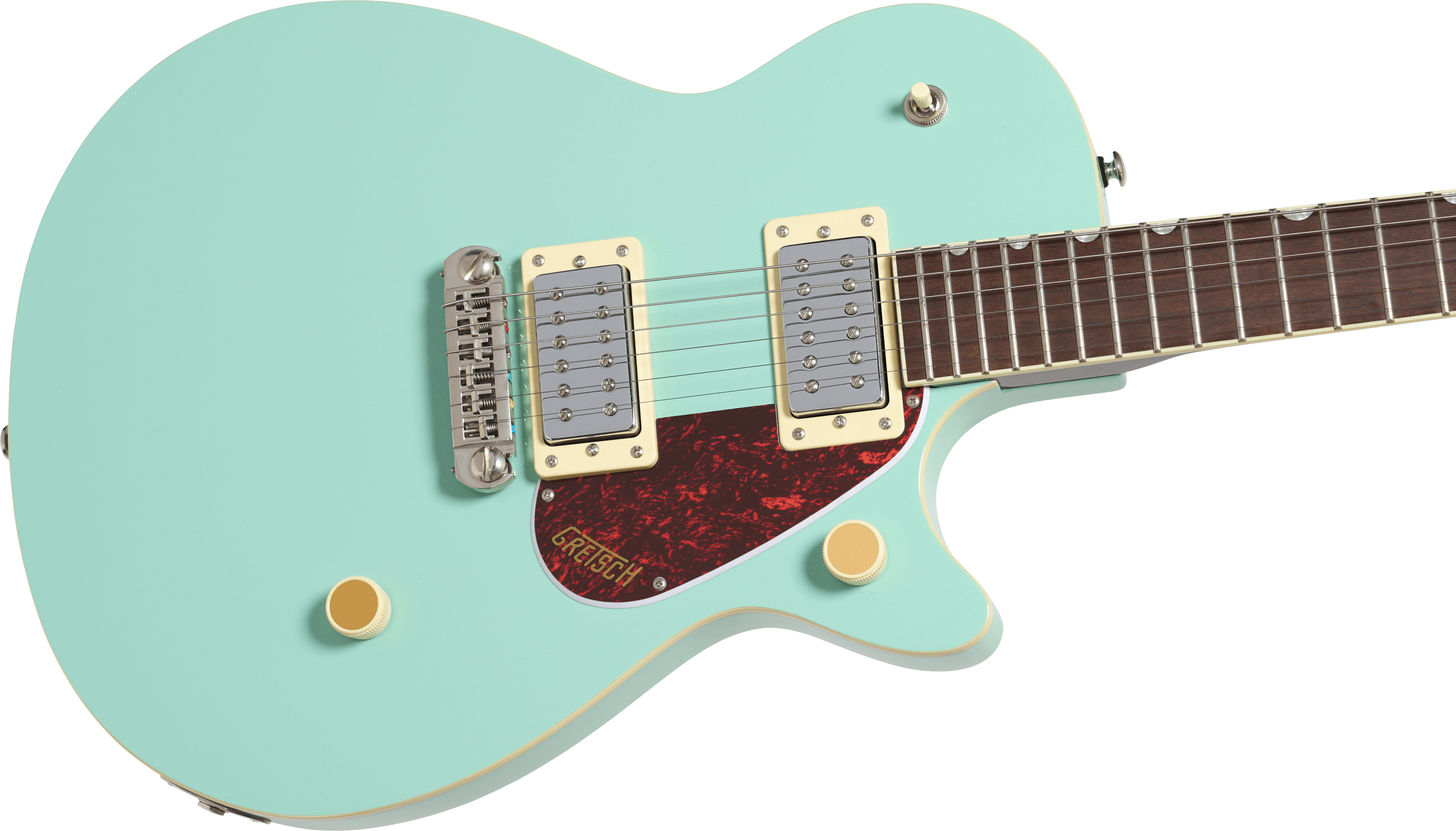 Gretsch Streamliner™ Jet™ Club Single-Cut with Wraparound, Laurel Fingerboard, Mint Metallic