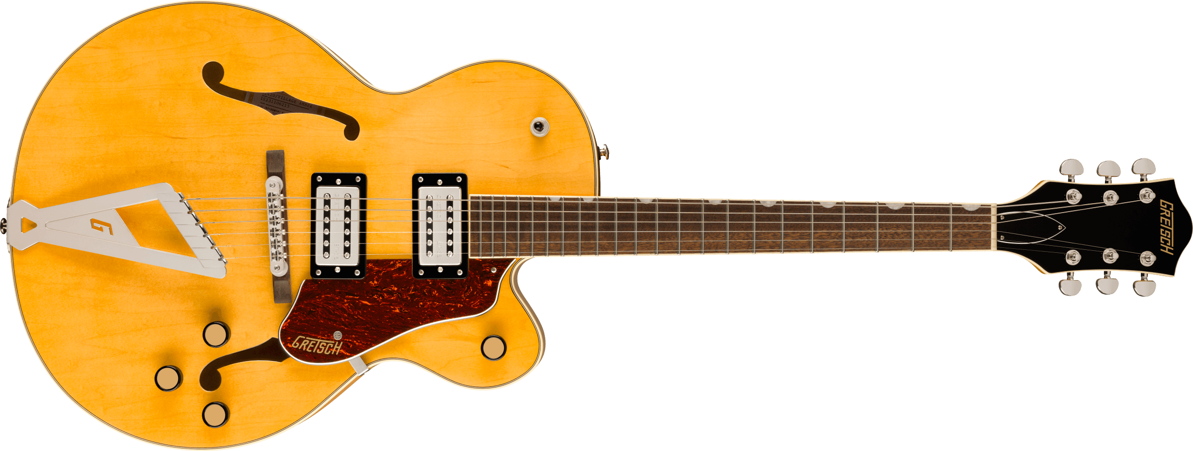 Gretsch G2420 Streamliner™ Hollow Body with Chromatic II, Laurel Fingerboard, Broad'Tron™ BT-3S Pickups, Village Amber