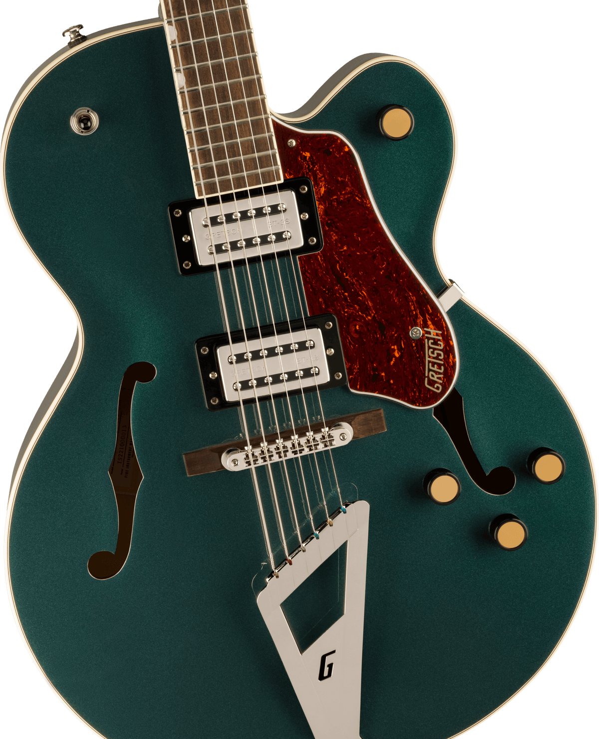 Gretsch - G2420 Streamliner™ Hollow Body with Chromatic II- Laurel Fingerboard- Broad'Tron™ BT-3S Pickups- Cadillac Green