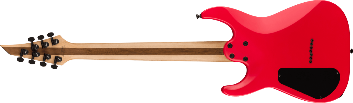 Jackson Pro Plus Series DK Modern MDK7 HT, Ebony Fingerboard, Satin Red with Black bevels