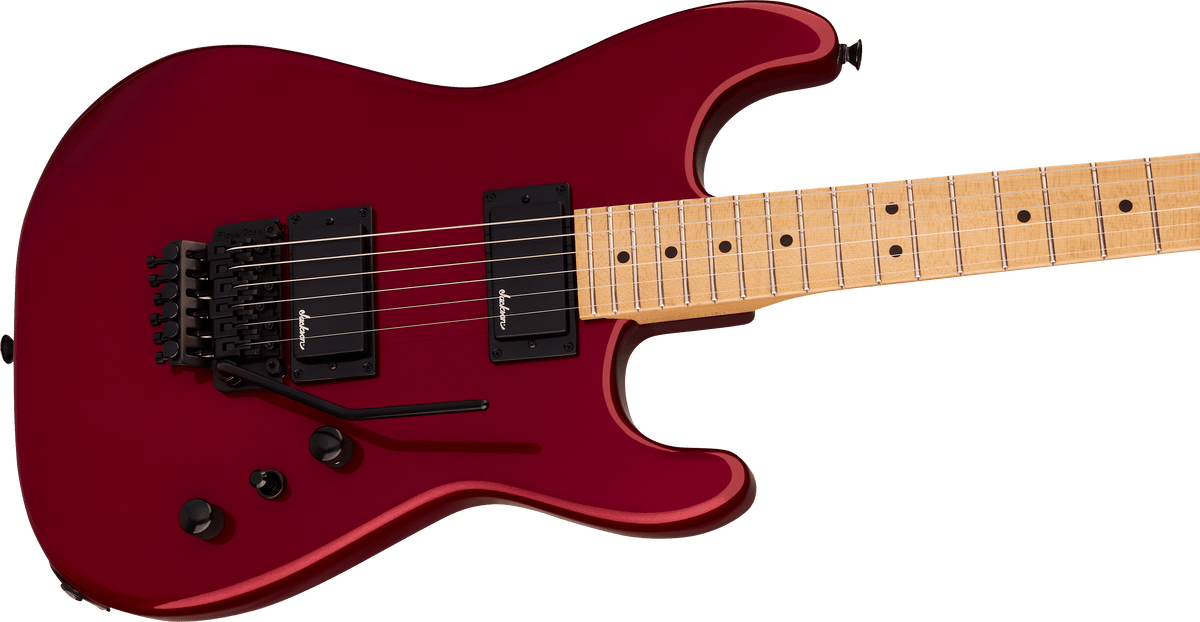 Jackson Pro Origins 1985 San Dimas SD1 HH FR, Maple Fingerboard, Candy Apple Red